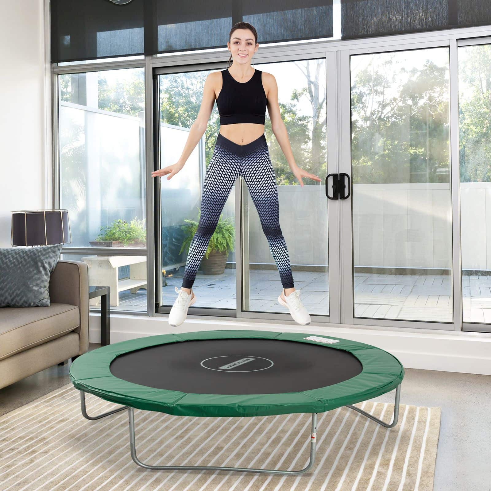 4goodz Trampoline rand Vervangings Randafdekking 305 cm - Groen
