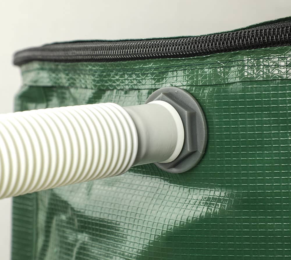 Westmann Regenton Oskar M 250 liter - Opvouwbaar - Groen