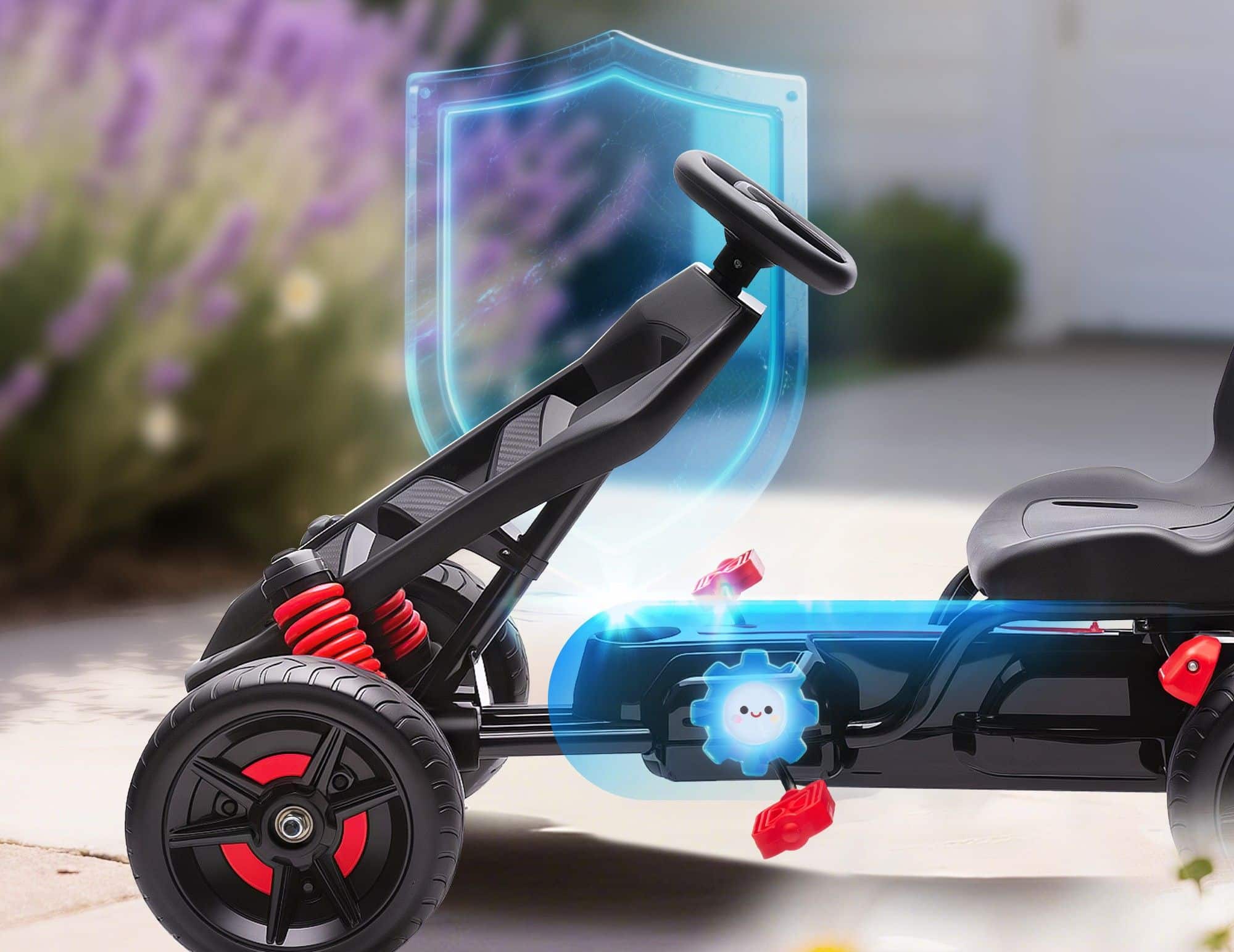 4goodz Skelter 4goodz met vrijloopsysteem - Voor 3-6 jaar - Rood