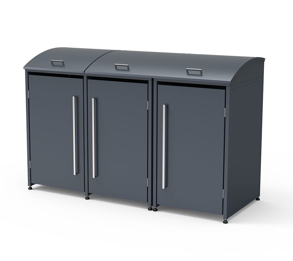 Westmann Moderna Containerombouw - Afvalbak kliko ombouw 3 containers