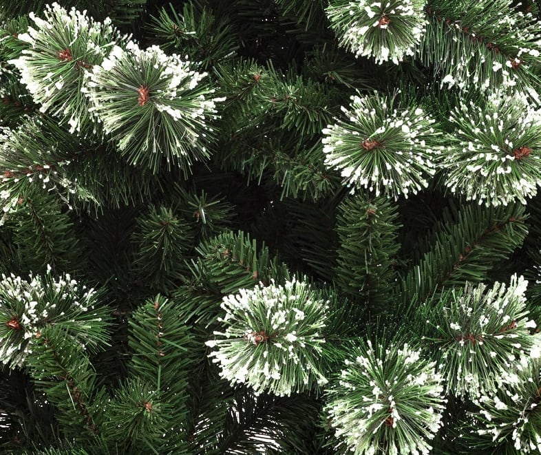 4goodz Gracious Frosted Pine Kerstboom 150 cm - Groen/Wit
