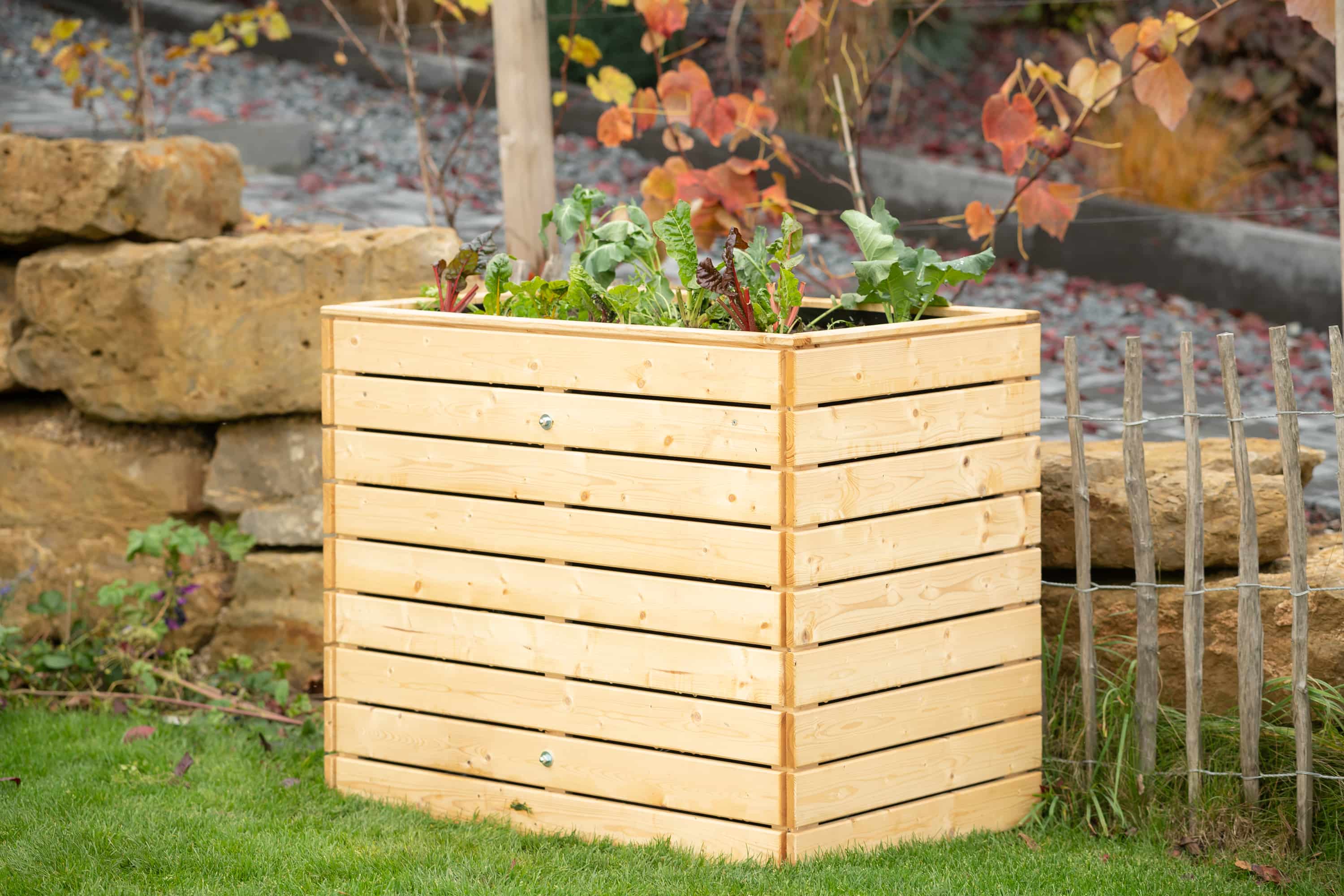 Westmann Houten Verhoogde Plantenbak Moestuin Asket M - 110x70x90cm