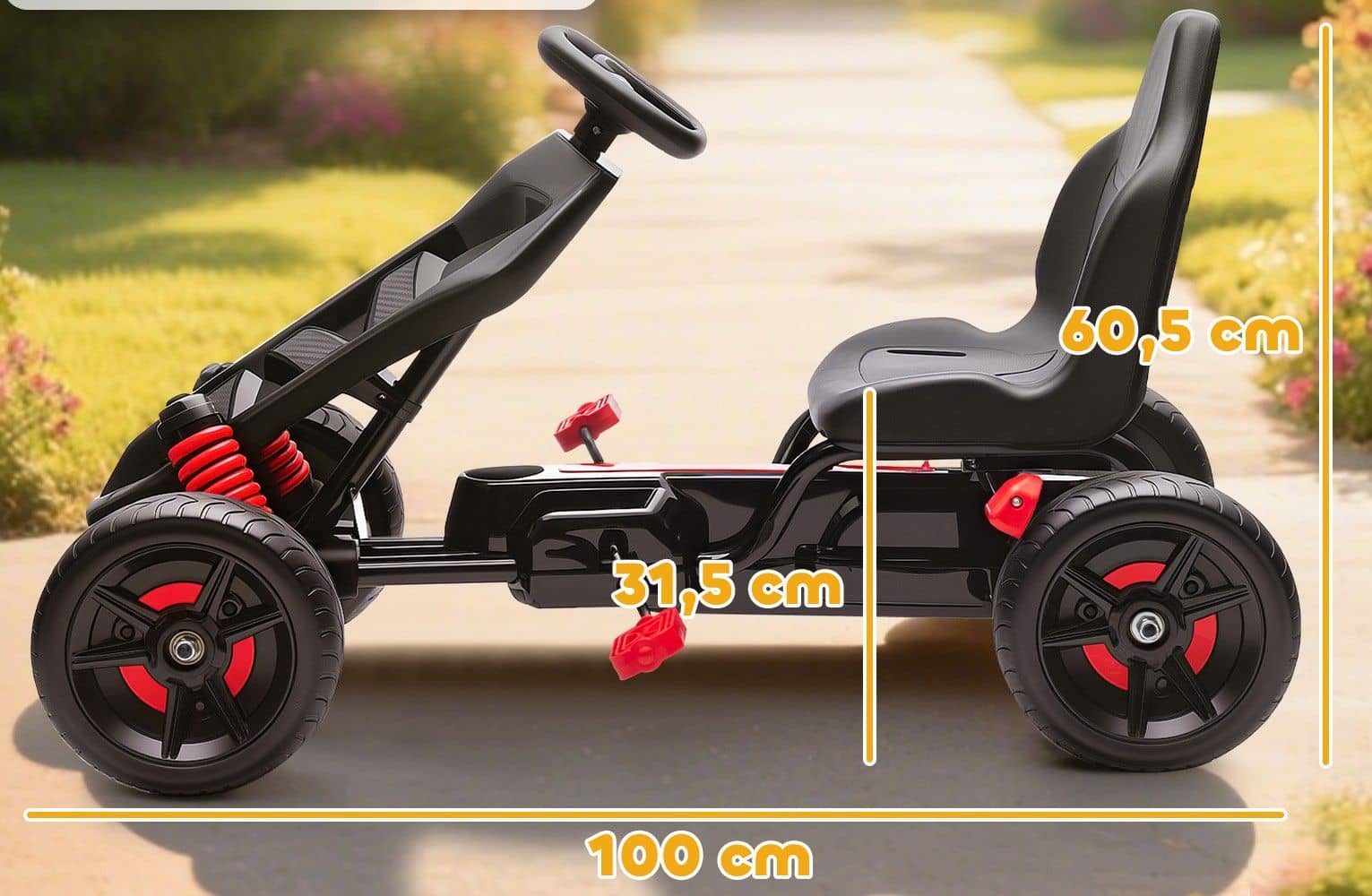 4goodz Skelter 4goodz met vrijloopsysteem - Voor 3-6 jaar - Rood