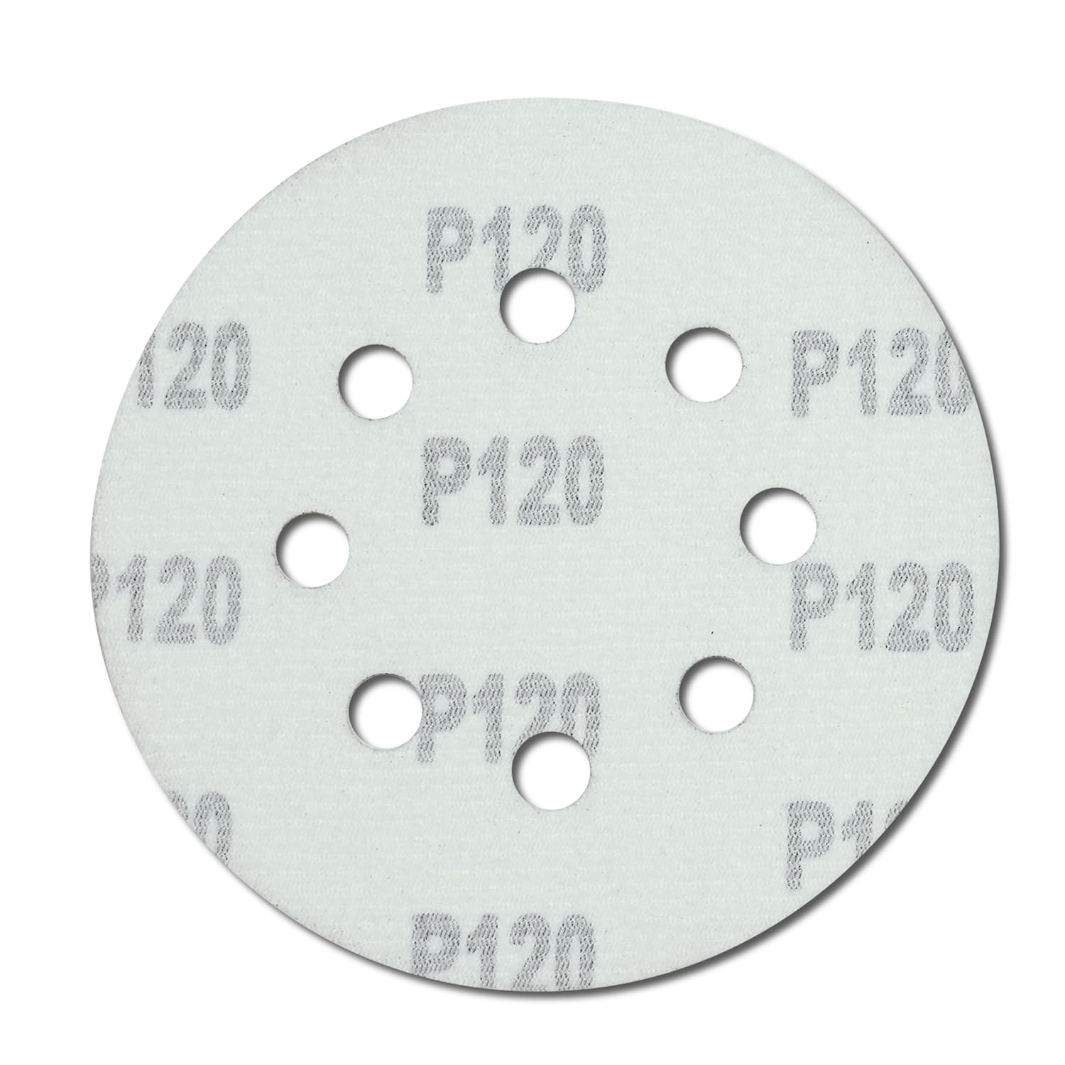 Rodopi® 100x Mix Schuurpapier 125mm - 8 gats Excentrisch Schuurmachine