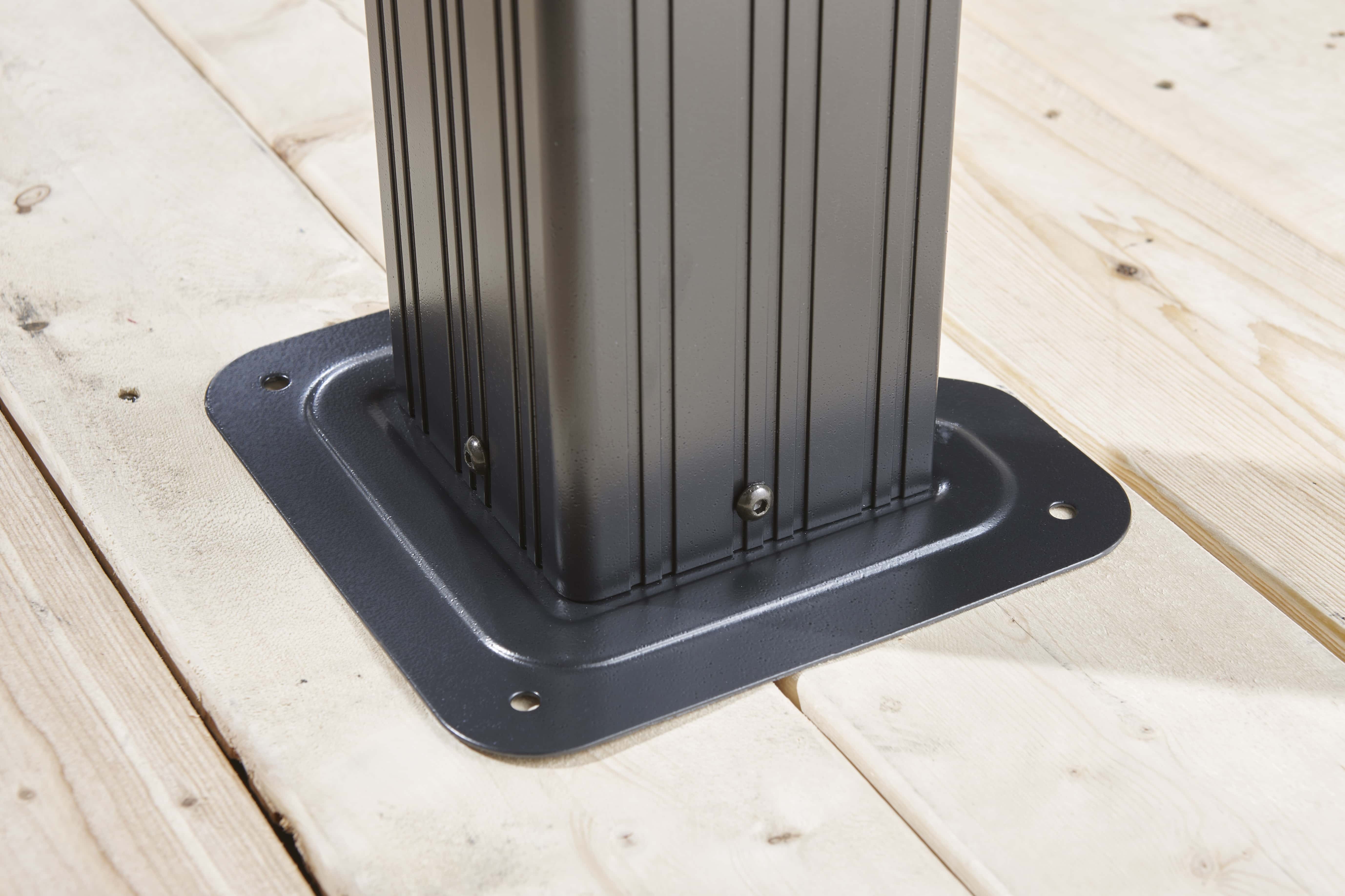 Sojag Messina Aluminium BBQ Grillpaviljoen - 179x292x262 cm