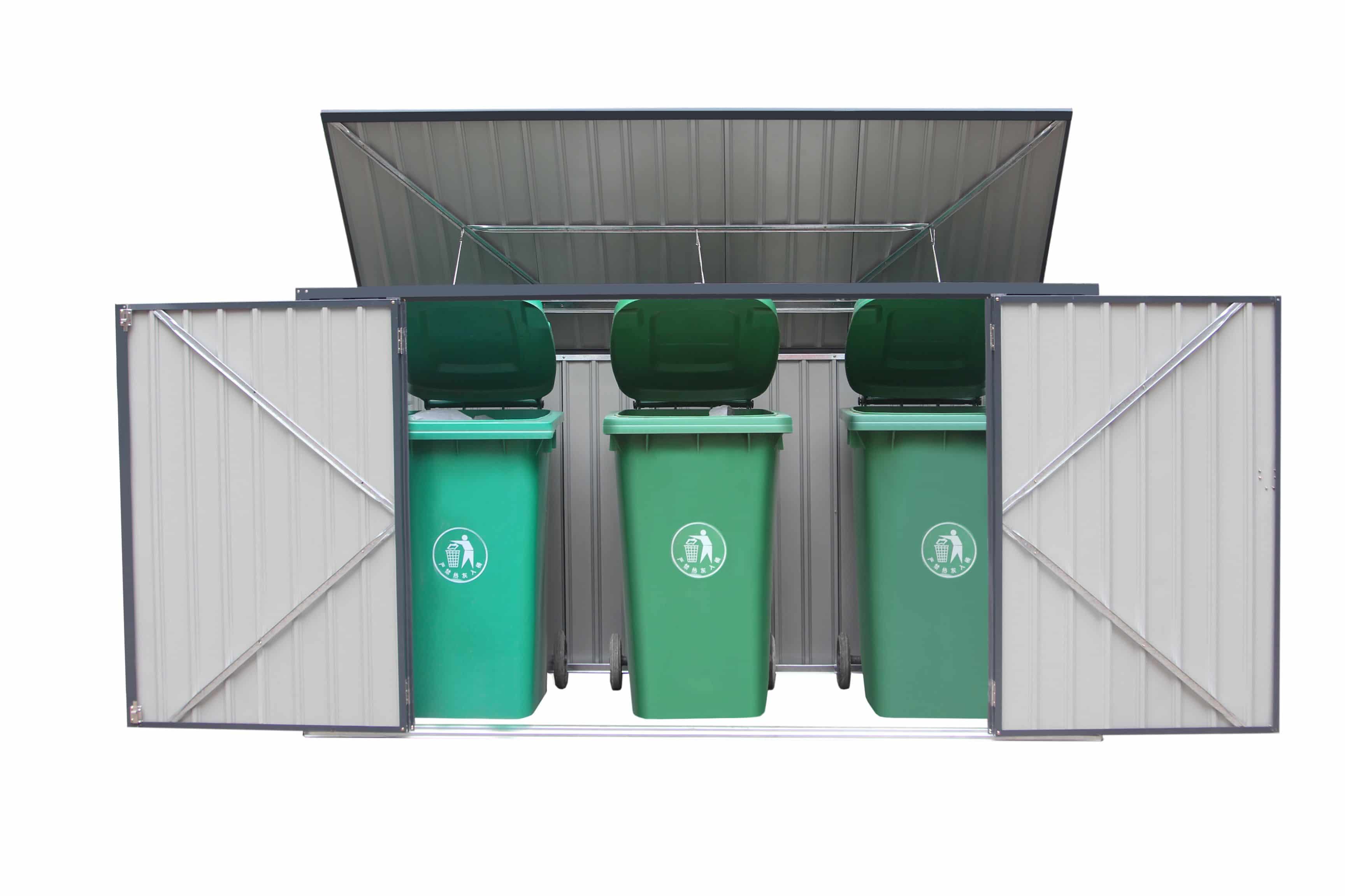 Westmann Containerombouw - Afvalbak kliko ombouw voor 3 containers