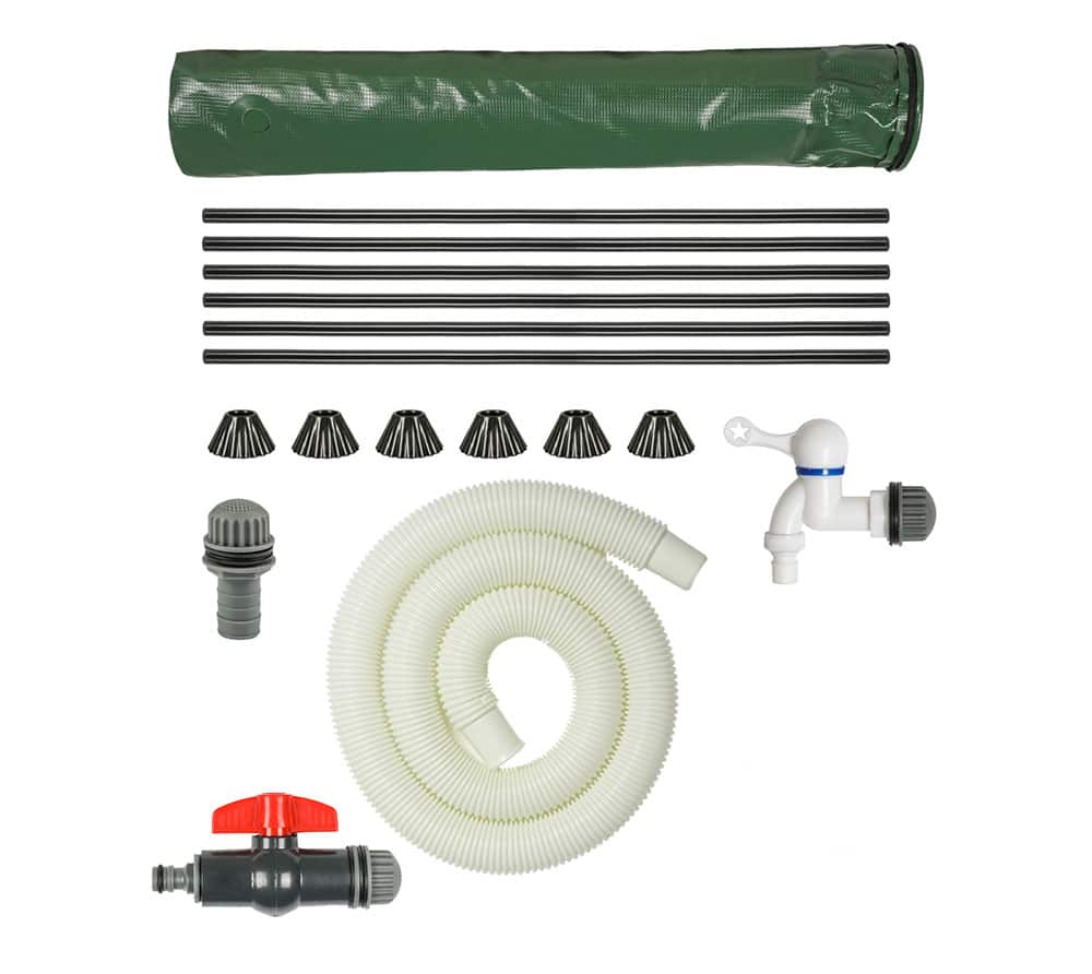 Westmann Regenton Oskar M 250 liter - Opvouwbaar - Groen