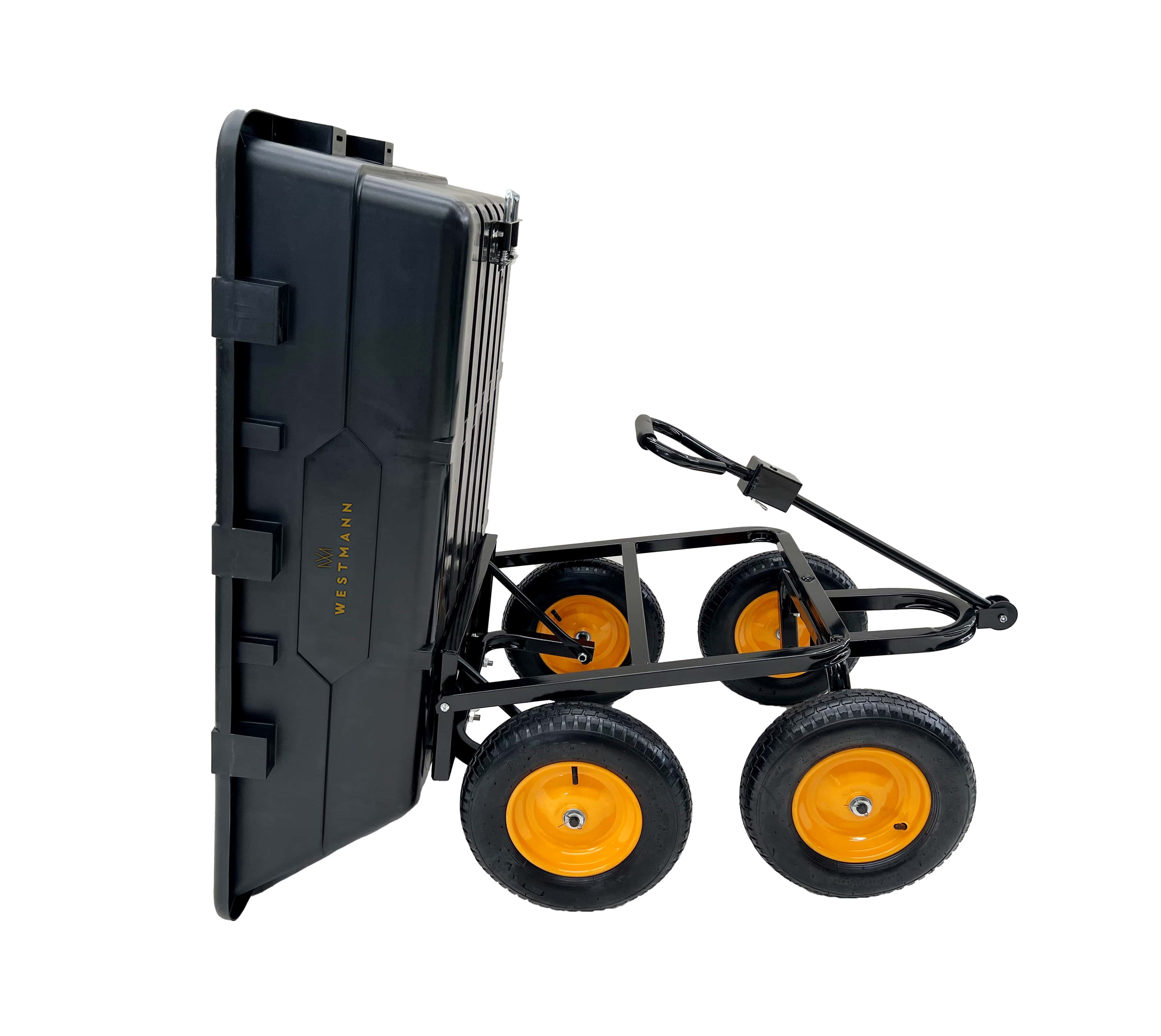 Westmann Prakta L - Kunststof tuintrolley met kantelfunctie - 225 L Westmann Prakta L - Kunststof tuintrolley met kantelfunctie - 225 L