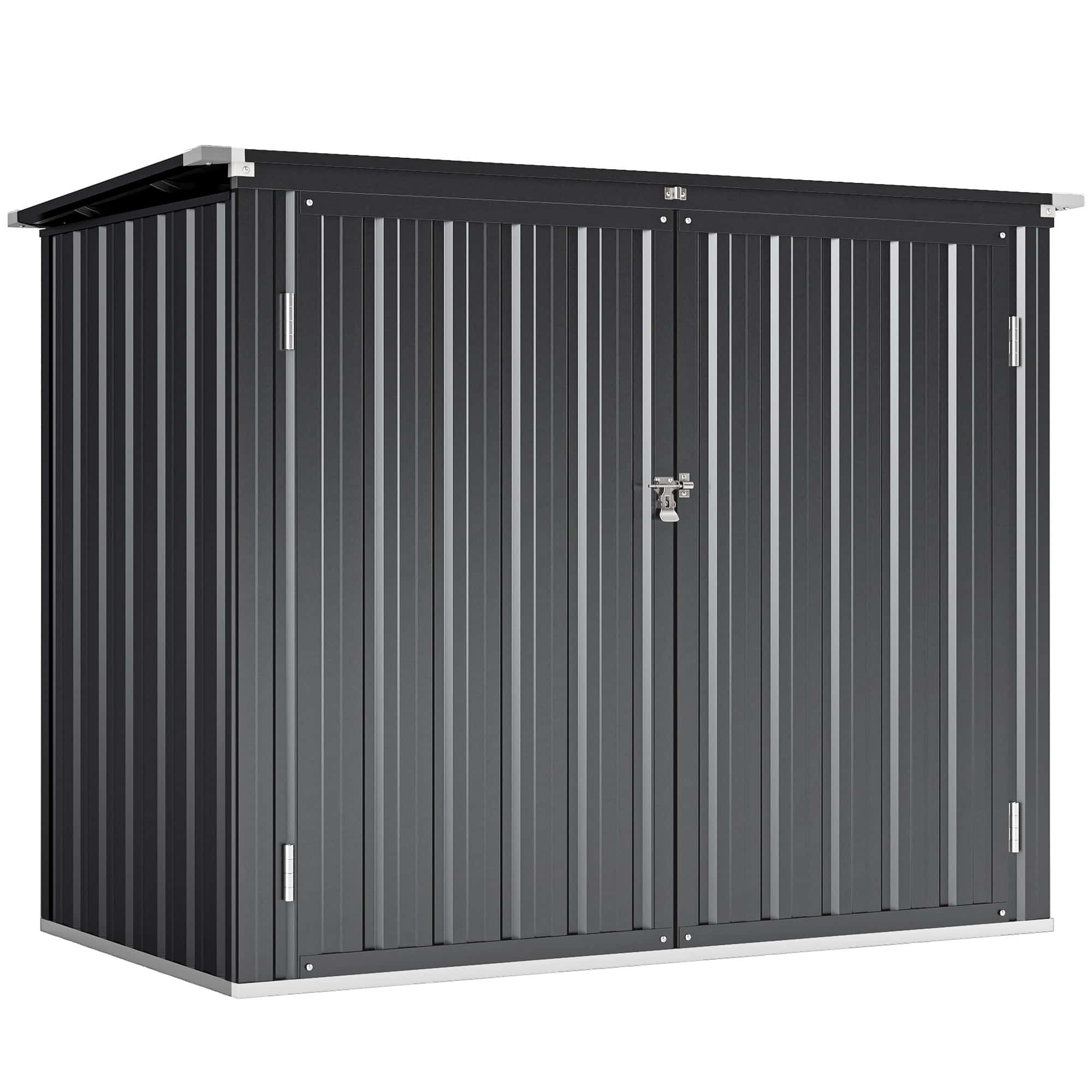 4goodz Gegalvaniseerd Stalen Containerombouw - Afvalbak kliko ombouw voor 2 containers