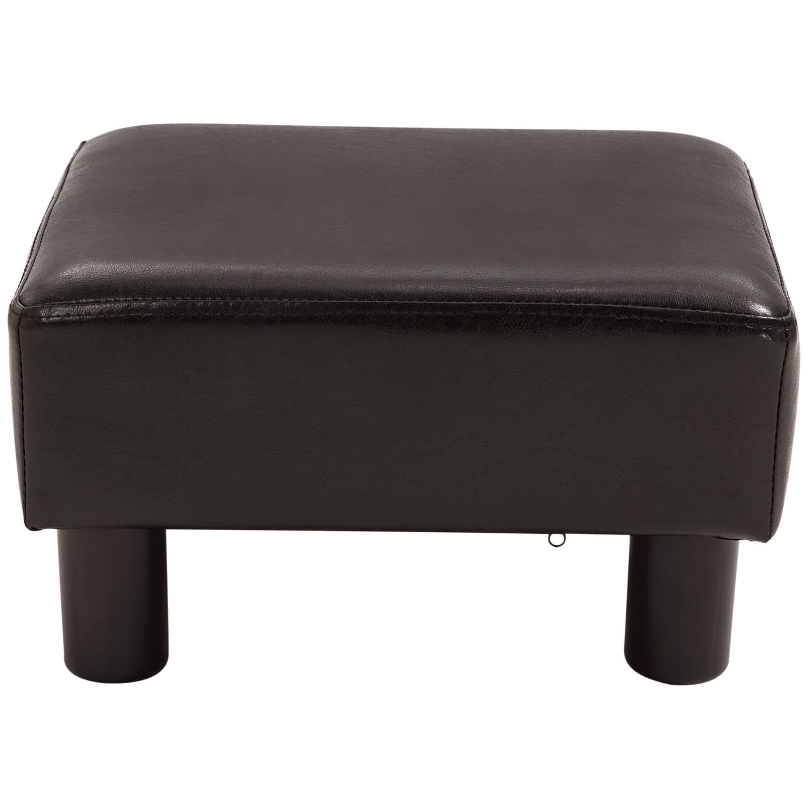 4goodz Hocker met Kunstleer Design - Koffie - 833-666V71