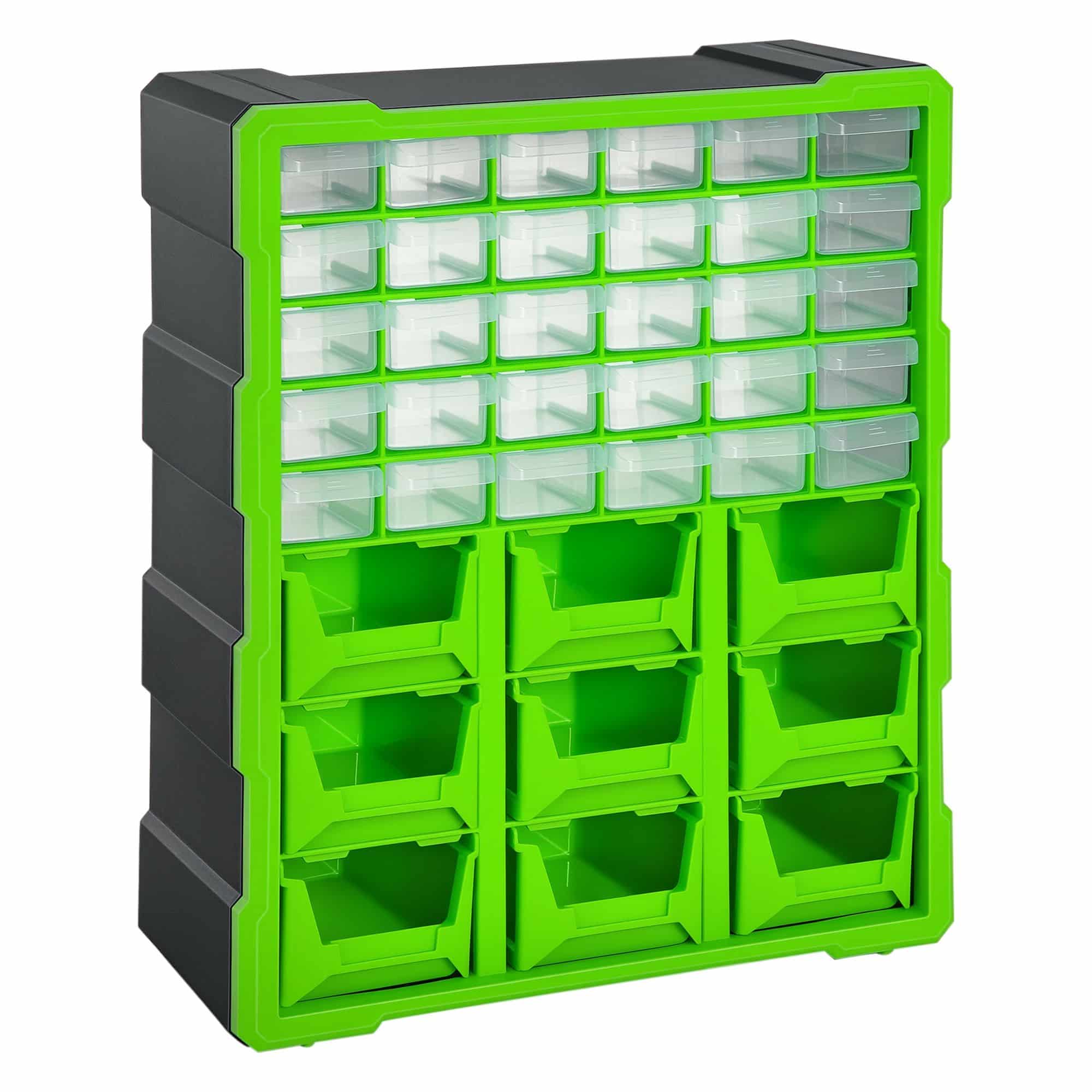 4goodz® Assortimentsdoos 39 sorteerbox schuifladen voor kleine onderdelen - Groen 4goodz® Assortimentsdoos 39 sorteerbox schuifladen voor kleine onderdelen - Groen
