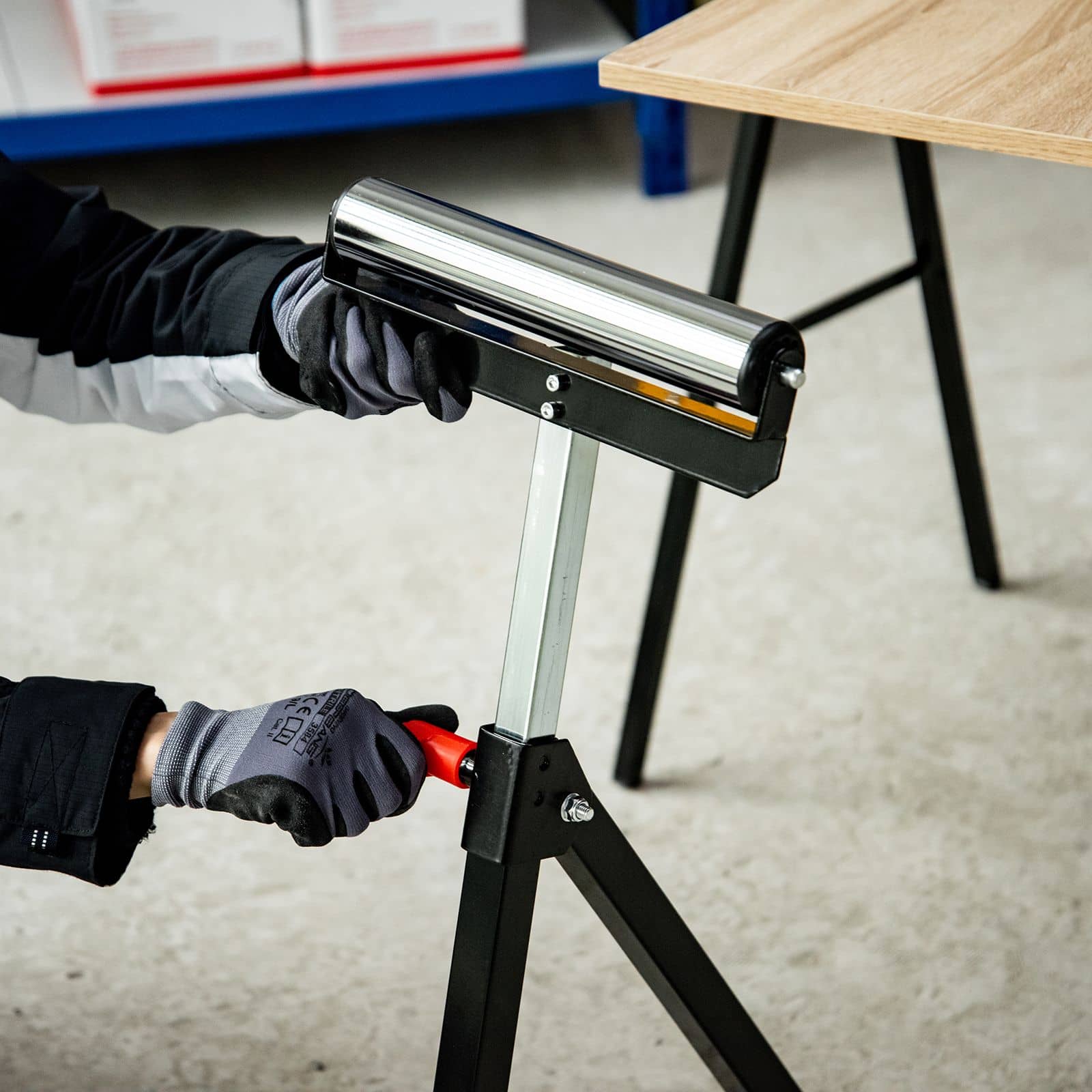 4goodz Rolbok steunbok materiaalsteun instelbaar tot 90 kg