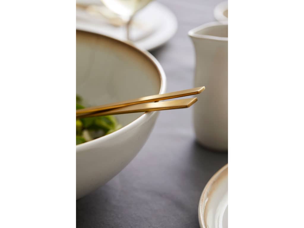 Bitz® 130146 RVS Saladebestek set 2-delig - Mat Goud
