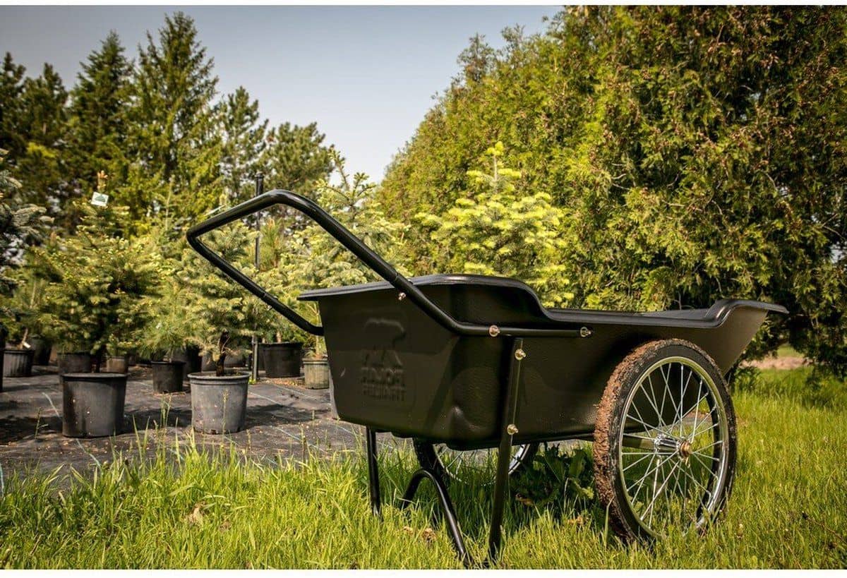 Polar Kruiwagen PO8376 - Robuuste Kruiwagen met 181kg draagvermogen
