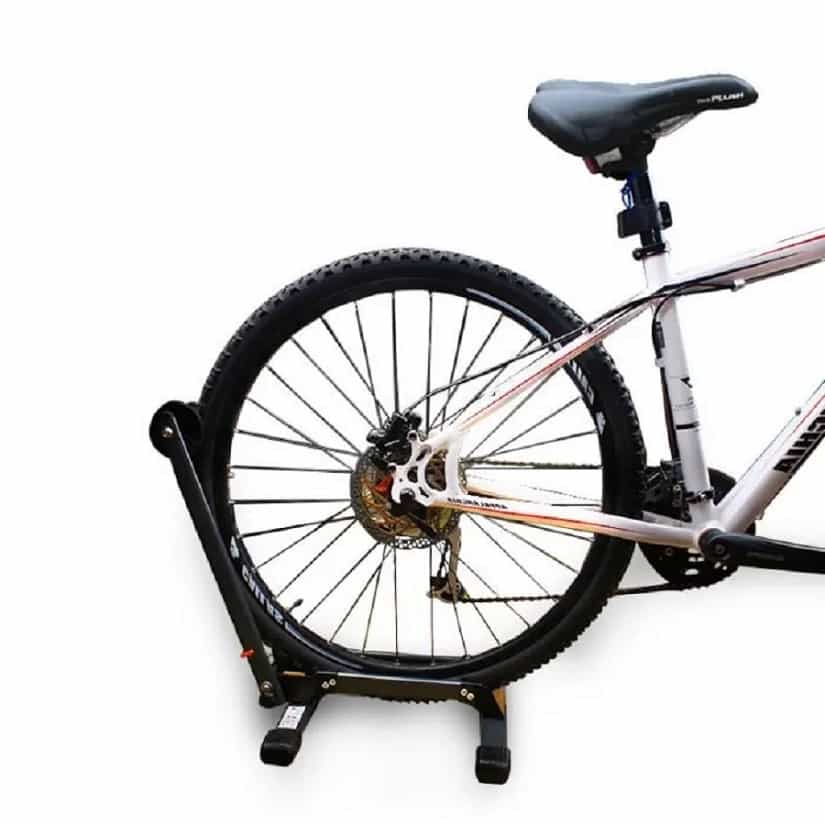 4bikez® Universele vrijstaande fietsstandaard - zwart