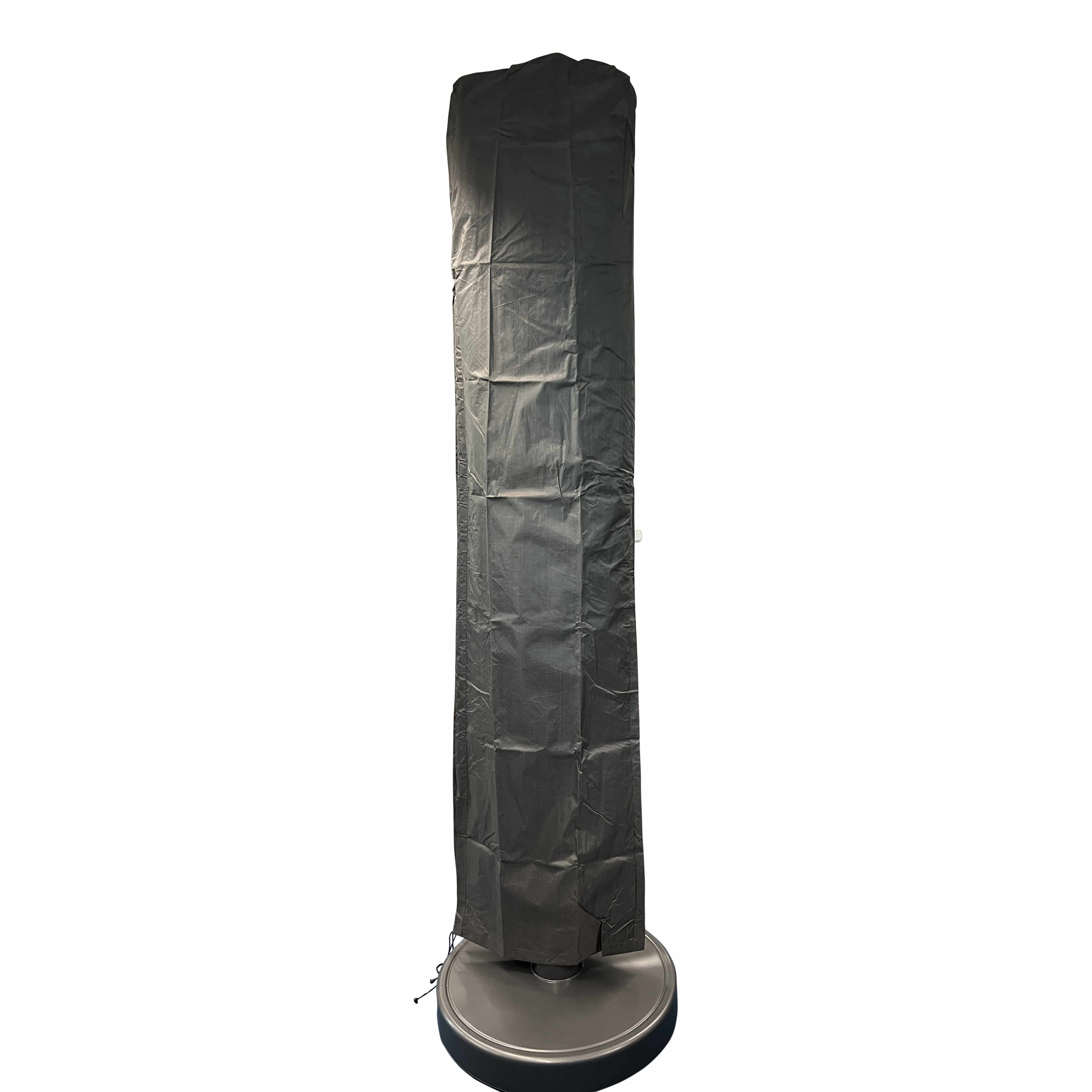 4gardenz® XL Duo Parasol 460x270x245 cm met Hoes en Voet - Grijs