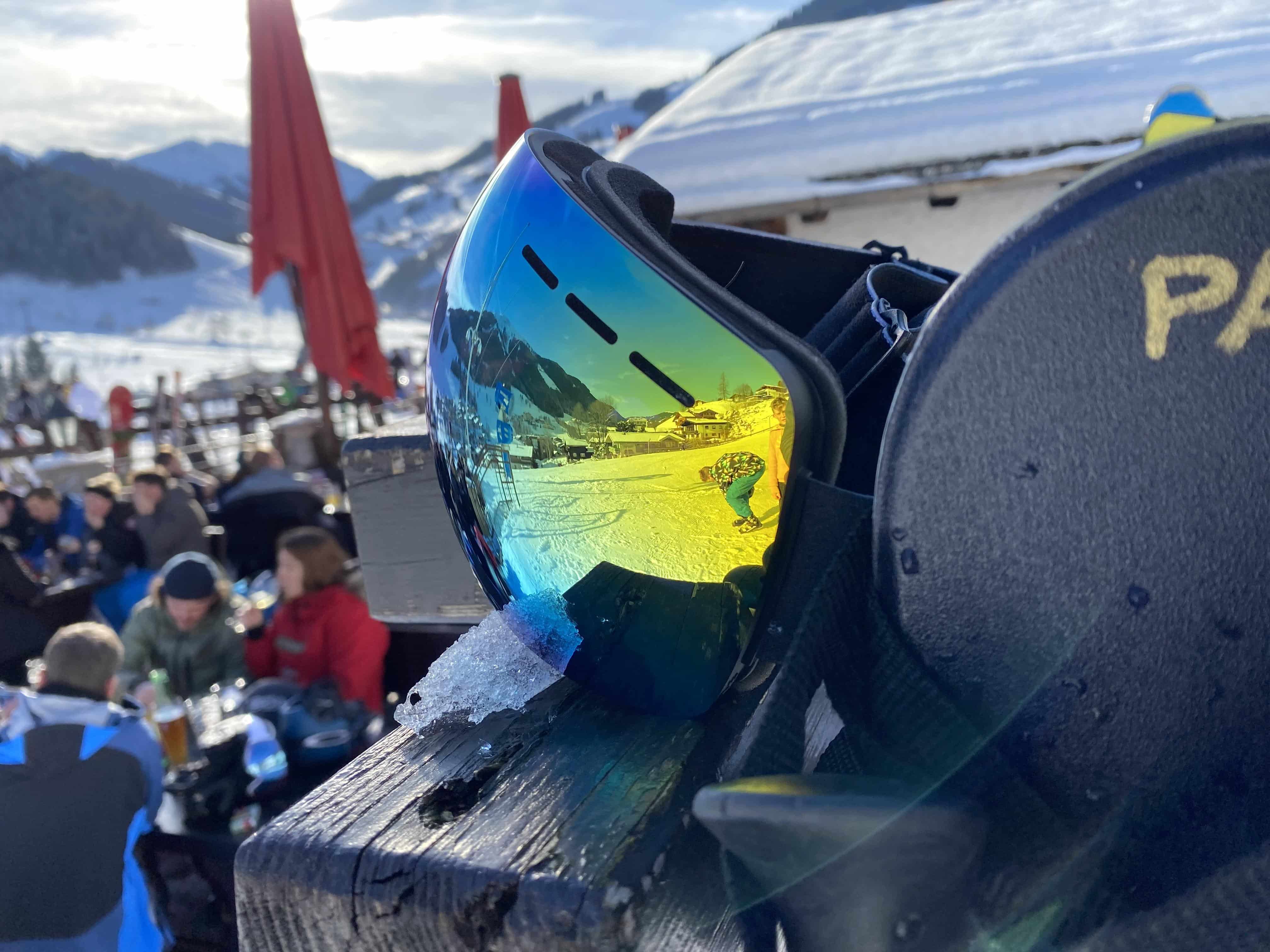 5one® Alpine 1 Gold Oil goggle / skibril - anticondens - UV protected
