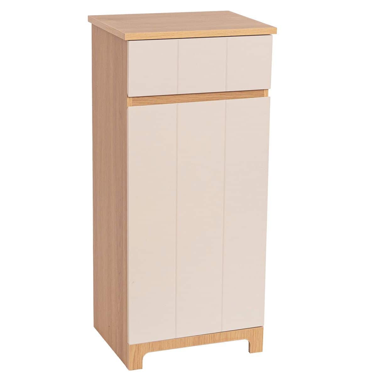 4bathroomz Trente Badkamerkast halfhoog - 83 cm hoog - Bruin/ Beige 4bathroomz Trente Badkamerkast halfhoog - 83 cm hoog - Bruin/ Beige