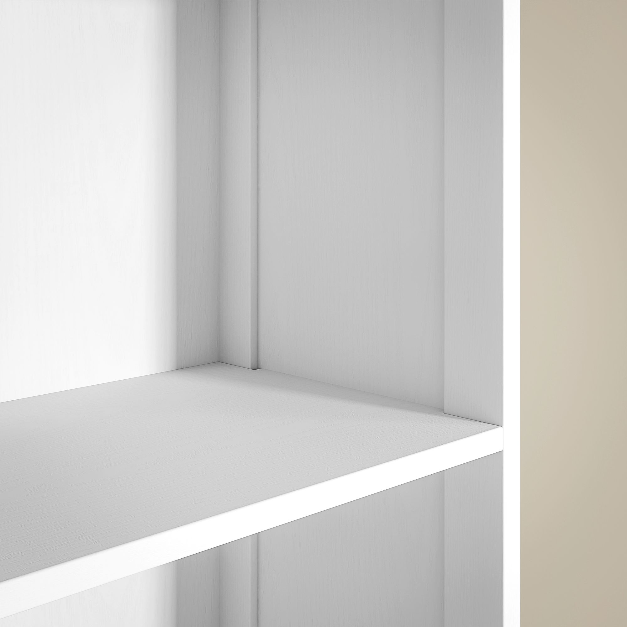 4goodz Badkamerkast 24x34x170 cm - Kolomkast 3 vakken en 1 lade - Wit
