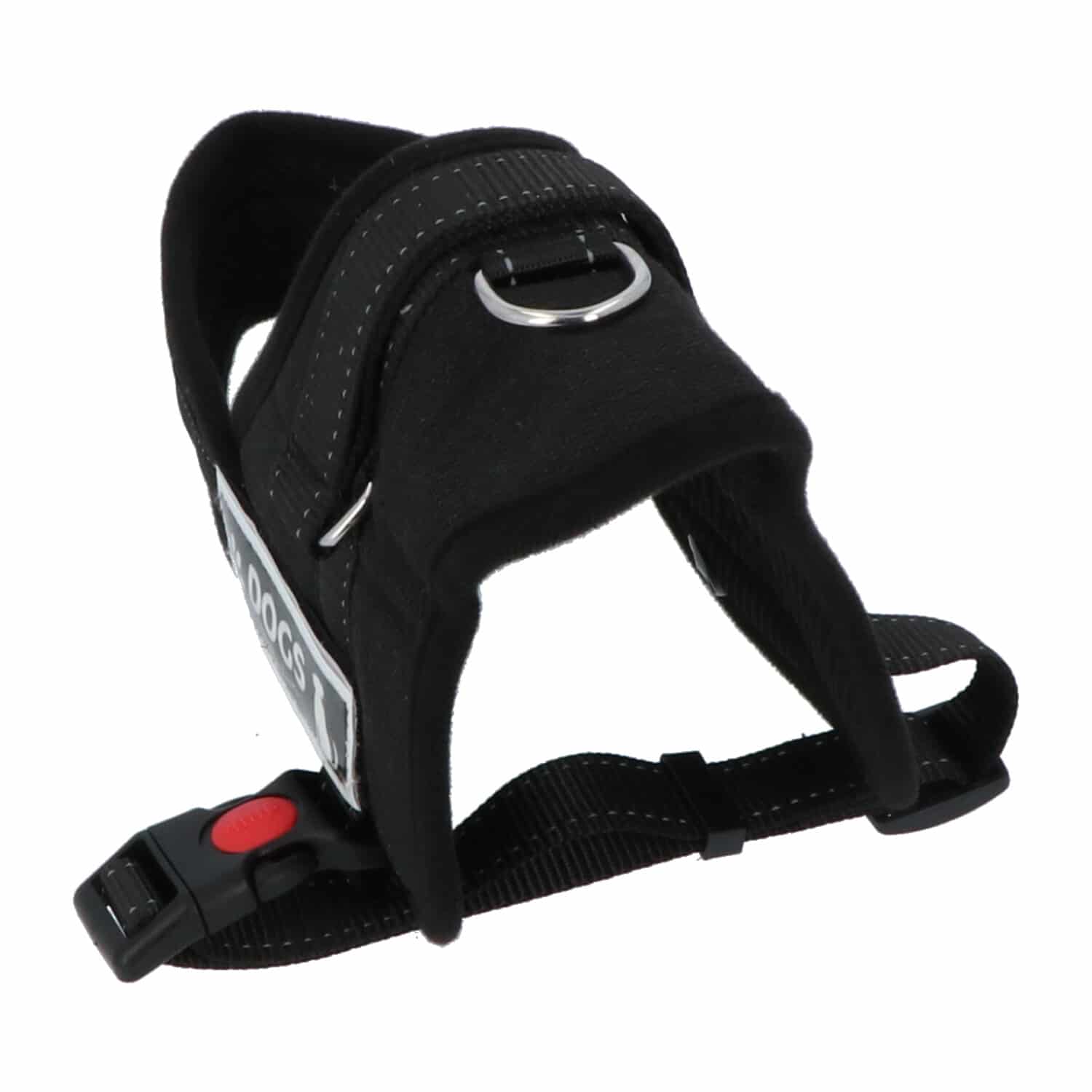 Hondentuig S - 60-75 cm voor middelgrote honden - Zwart