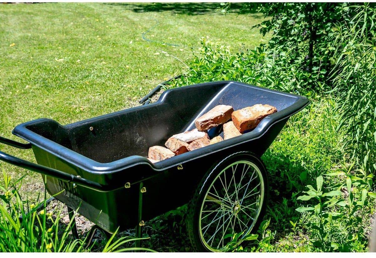 Polar Kruiwagen PO8376 - Robuuste Kruiwagen met 181kg draagvermogen