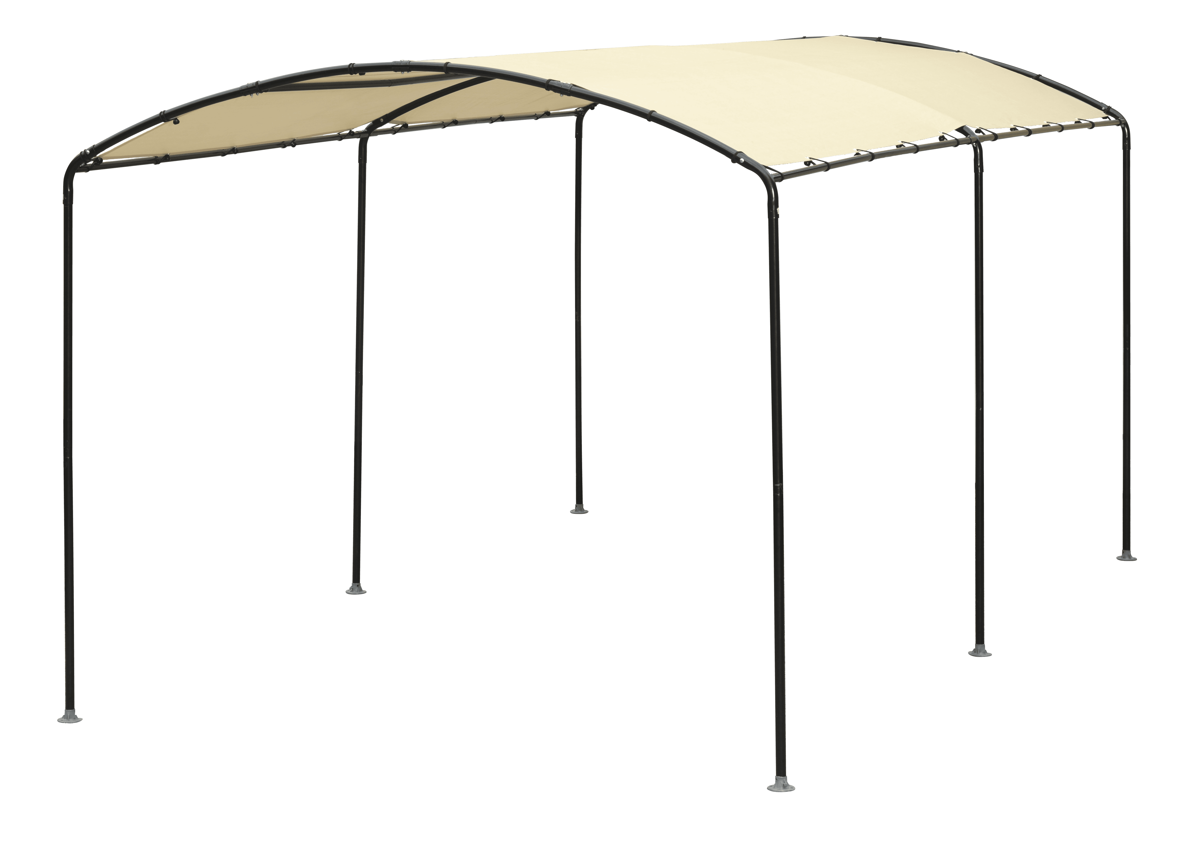 ShelterLogic® Carport Monarch - Folie Carport 490x270x240 cm - Beige ShelterLogic® Carport Monarch - Folie Carport 490x270x240 cm - Beige