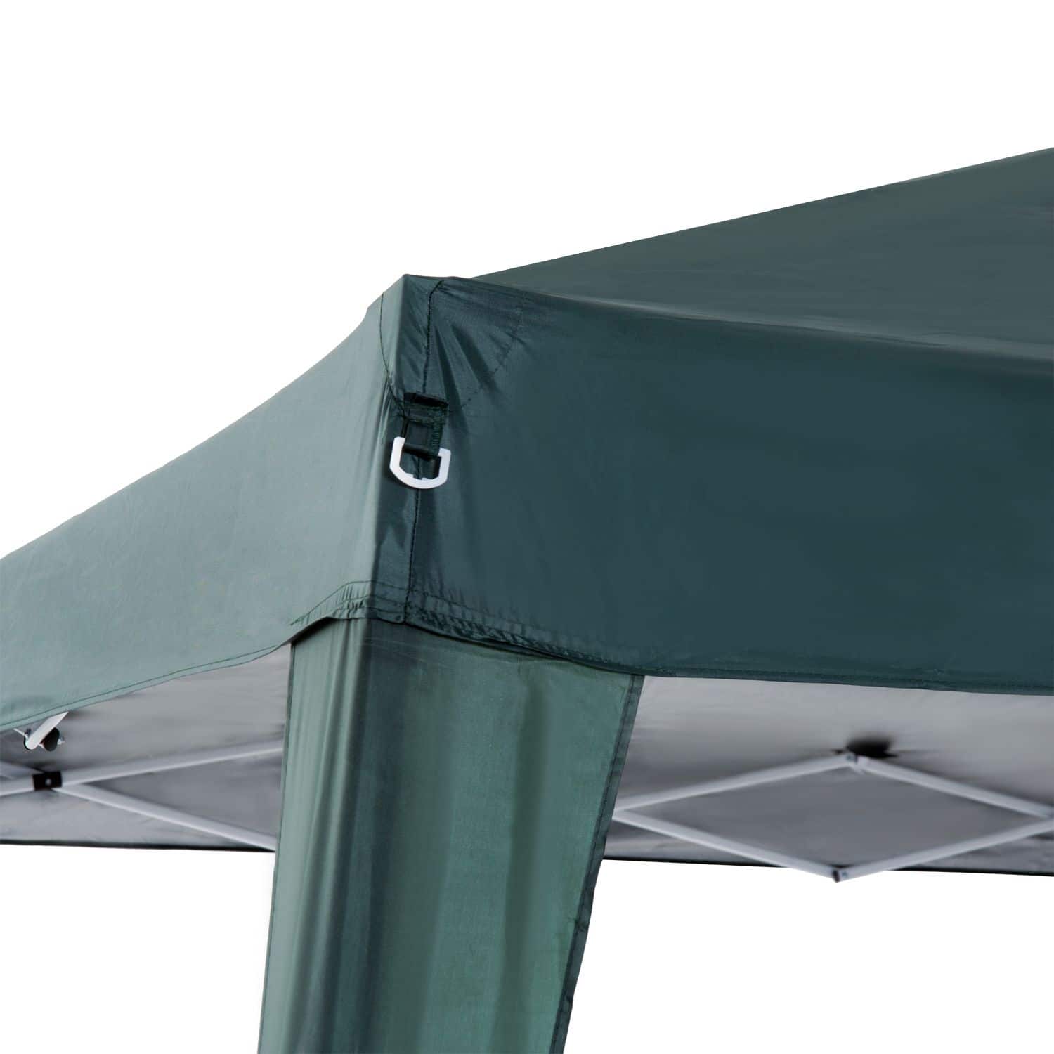 4goodz Opvouwbare Partytent 240x240 cm met Haringen - Groen