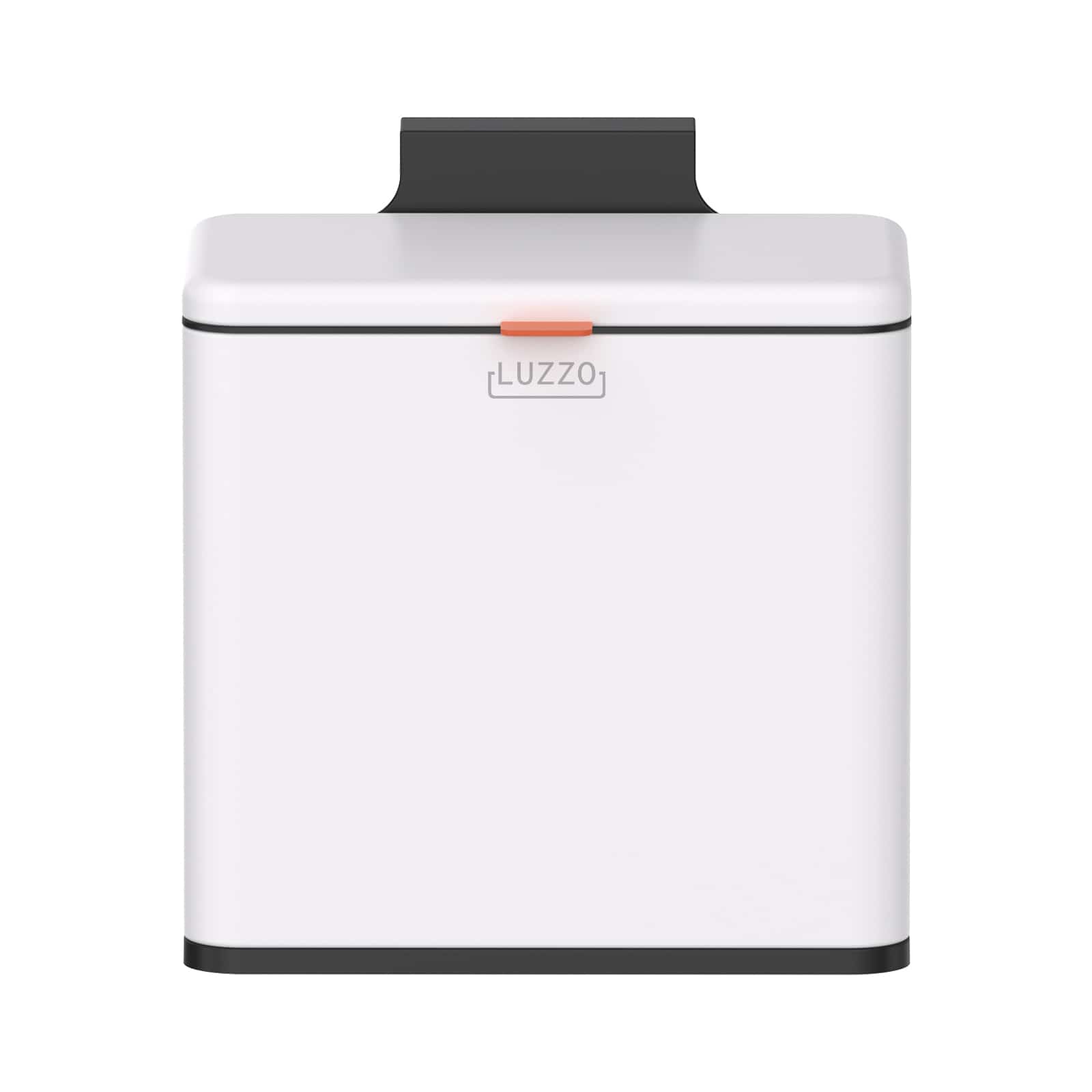 Luzzo® Loft Groente Afvalbak Wit - Aanrecht Afvalbakje 5 liter - Uitneembare Binnenbak - Neerzetten/Ophangen - Wit