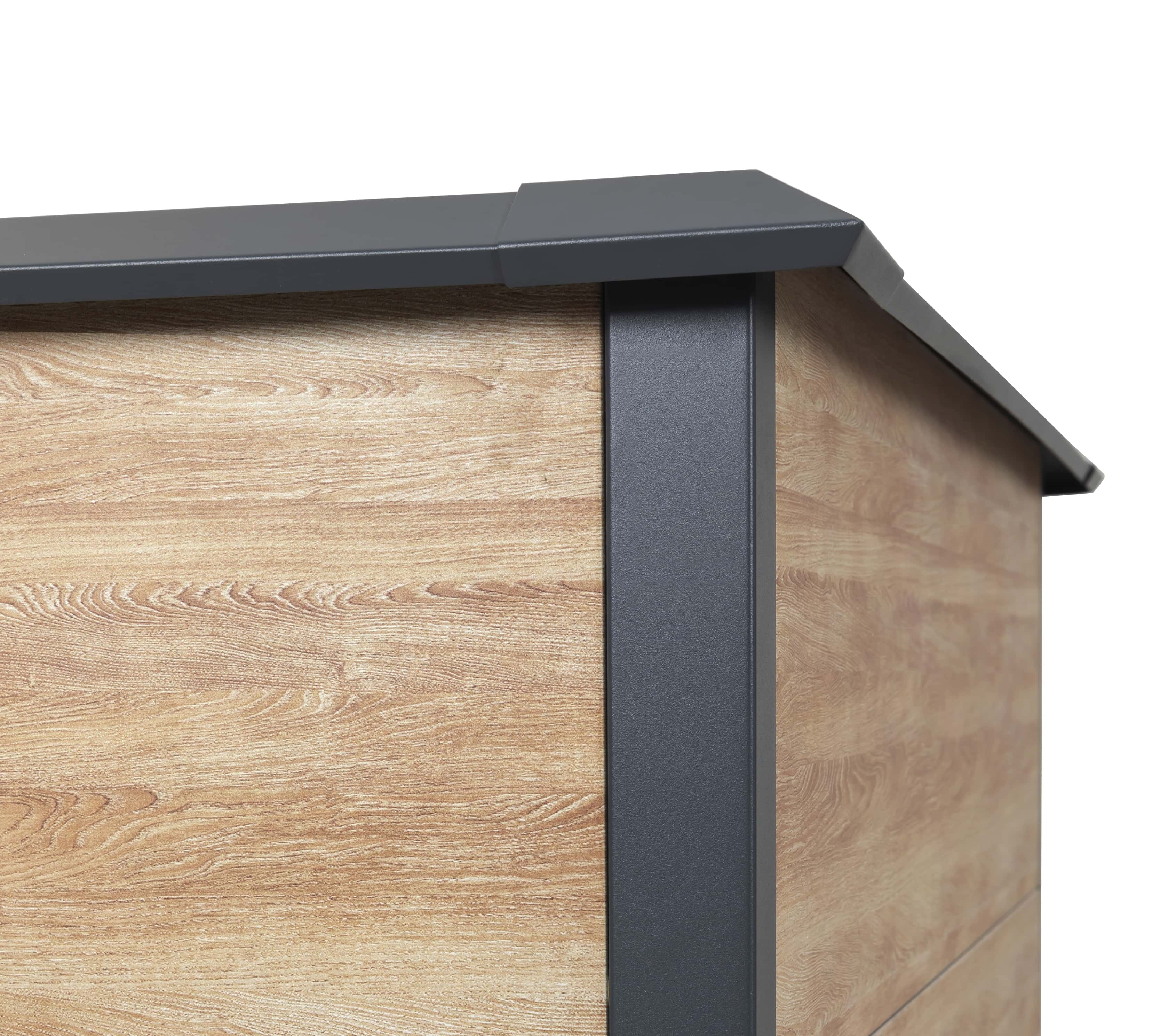 Westmann Primus Plus M - Verhoogde Kweekkas 100x50x113 cm - Houtlook