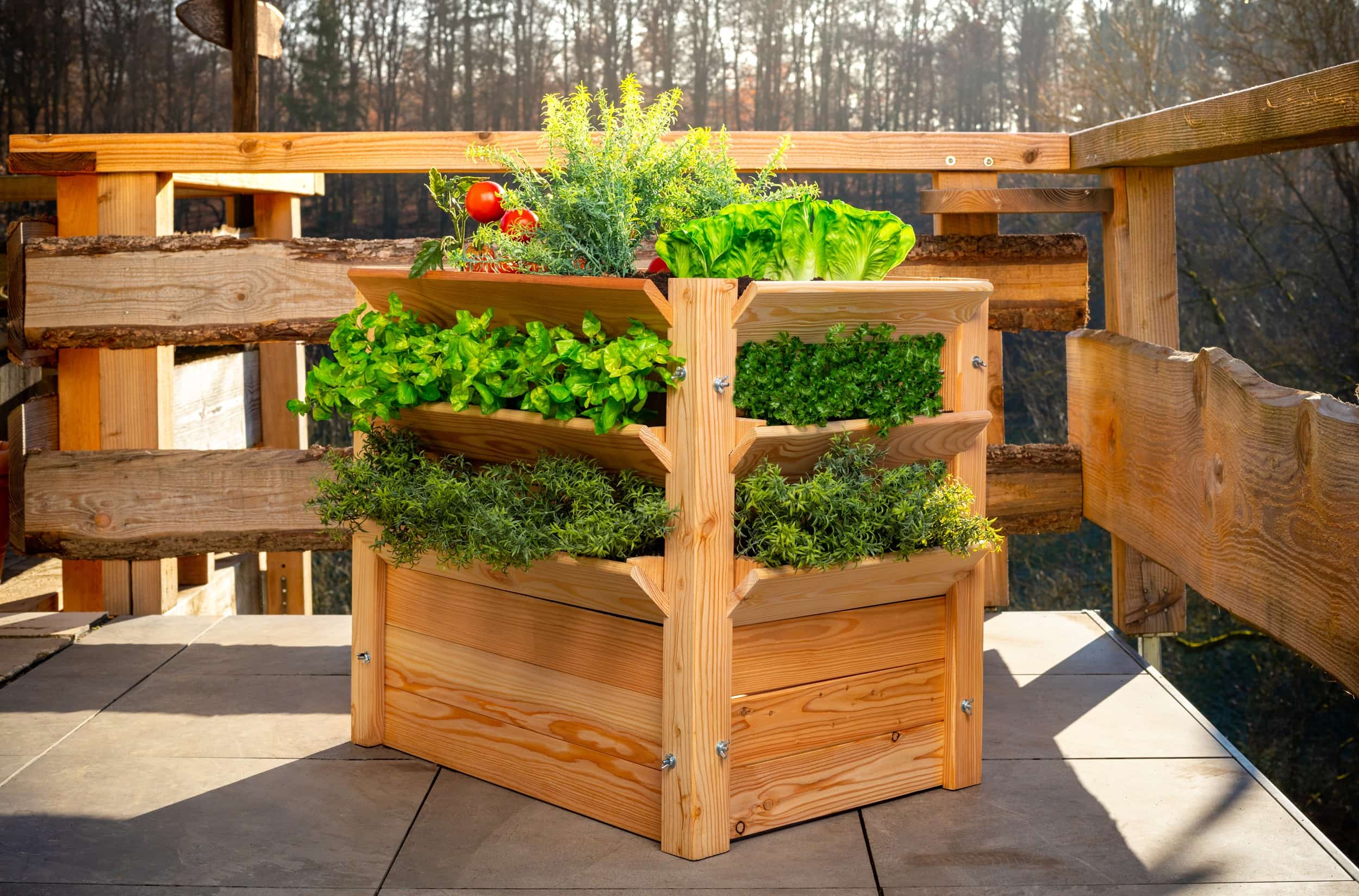 Westmann verhoogde plantenbak Premium XL - 65x90x73 cm