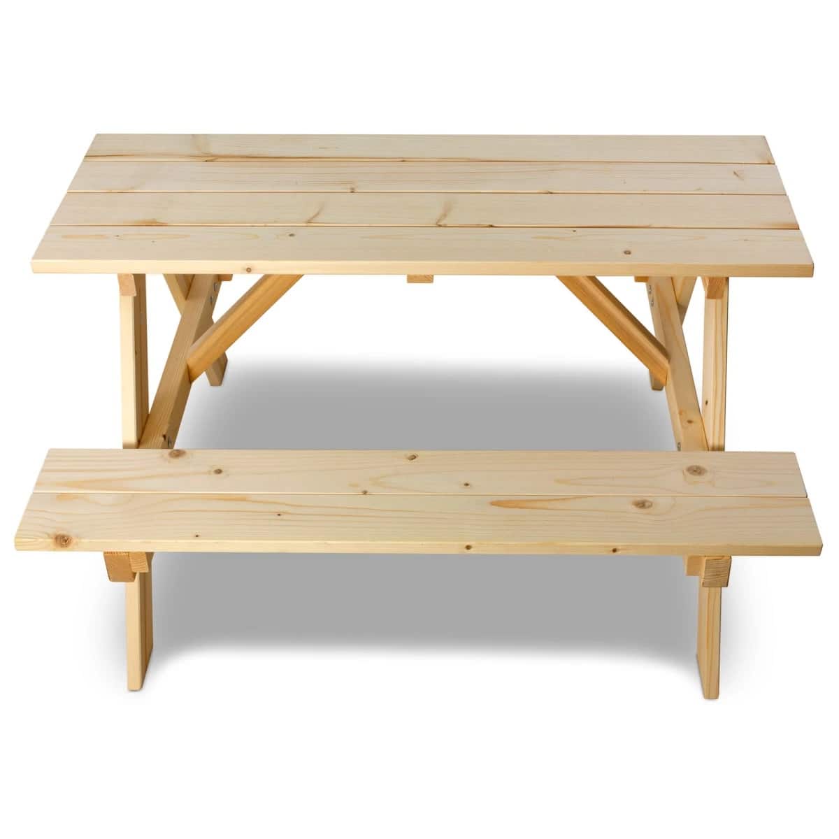 Hanse® Houten Kinder Picknicktafel - 89x78x50 cm