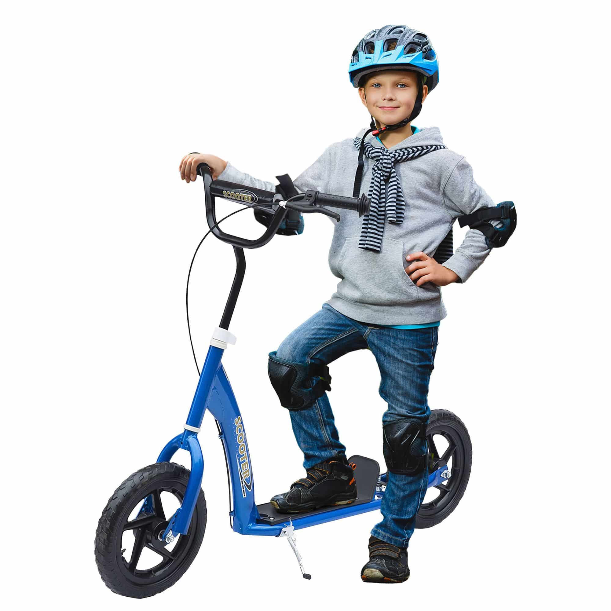 Scooter Step hoogteverstelbaar 12 inch - Blauw