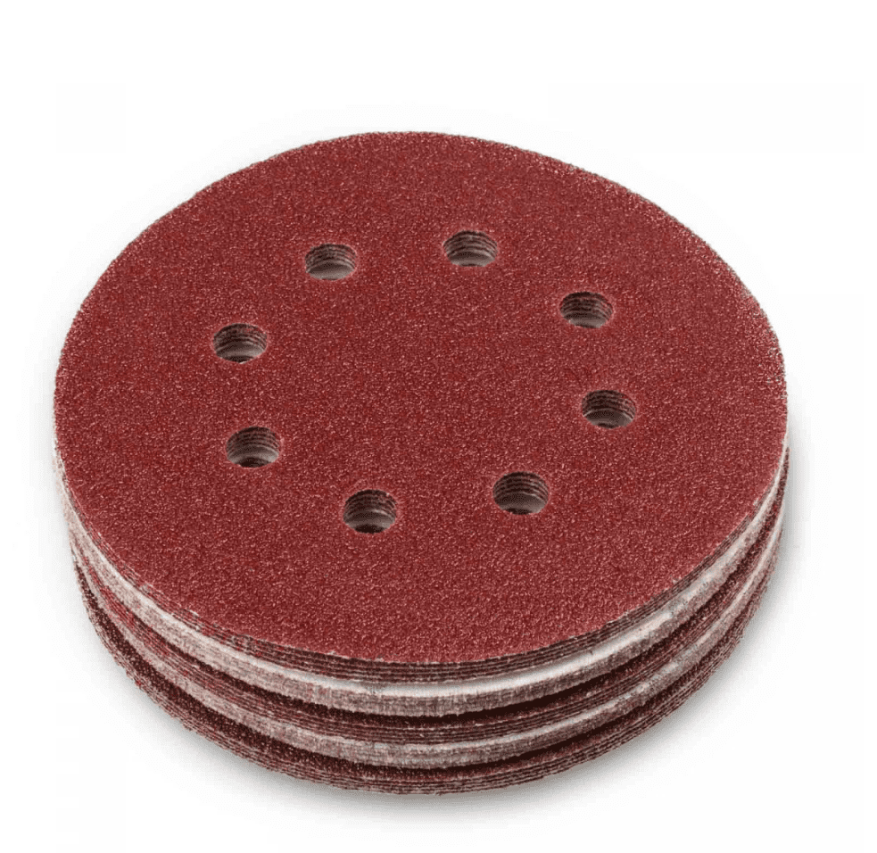 Hanse Werkzeuge Schuurpapier Ø125 mm Voordeelpak 60x Mix korrel 40-240