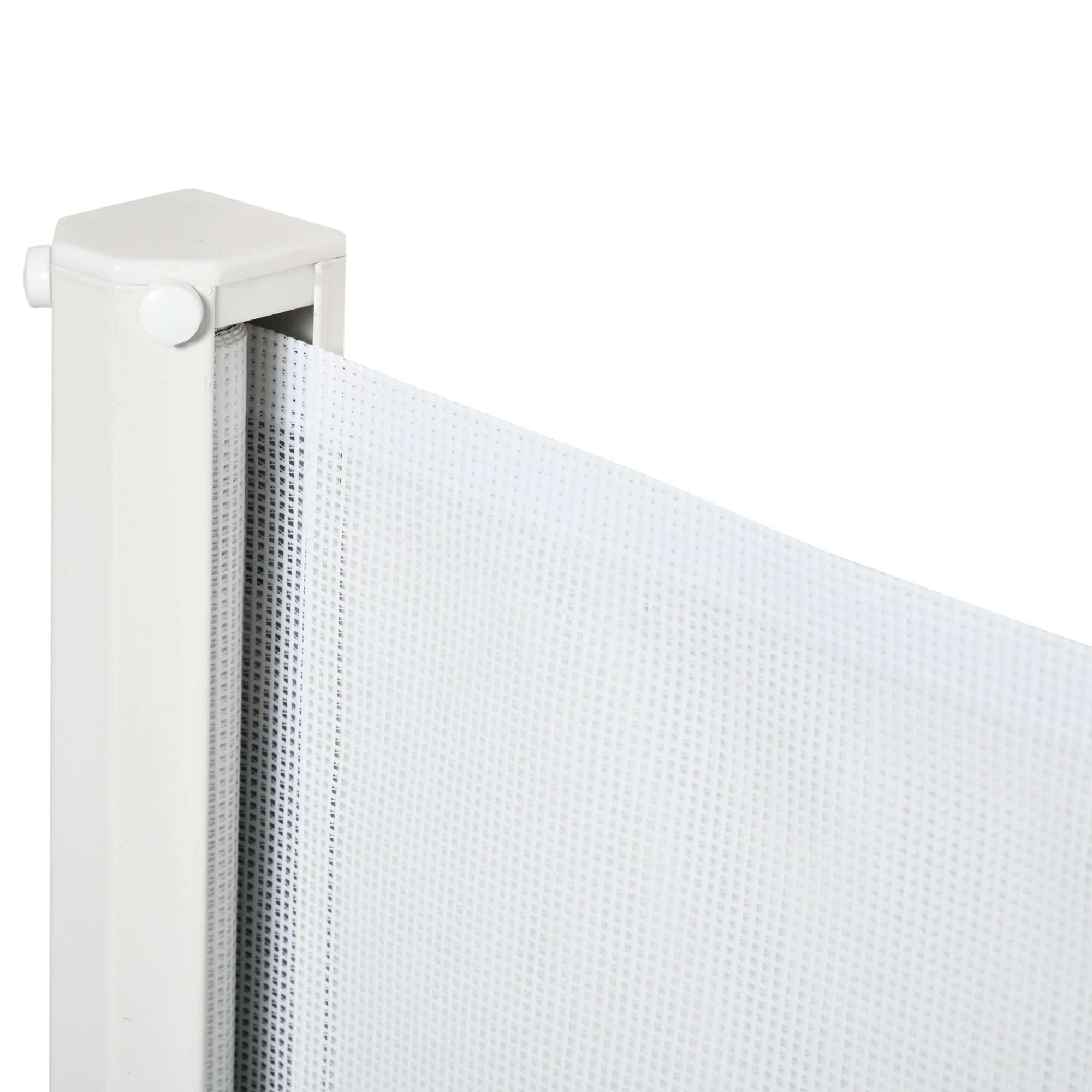4goodz Uitschuifbaar Traphek 115x82,5 cm voor Huisdieren - Wit
