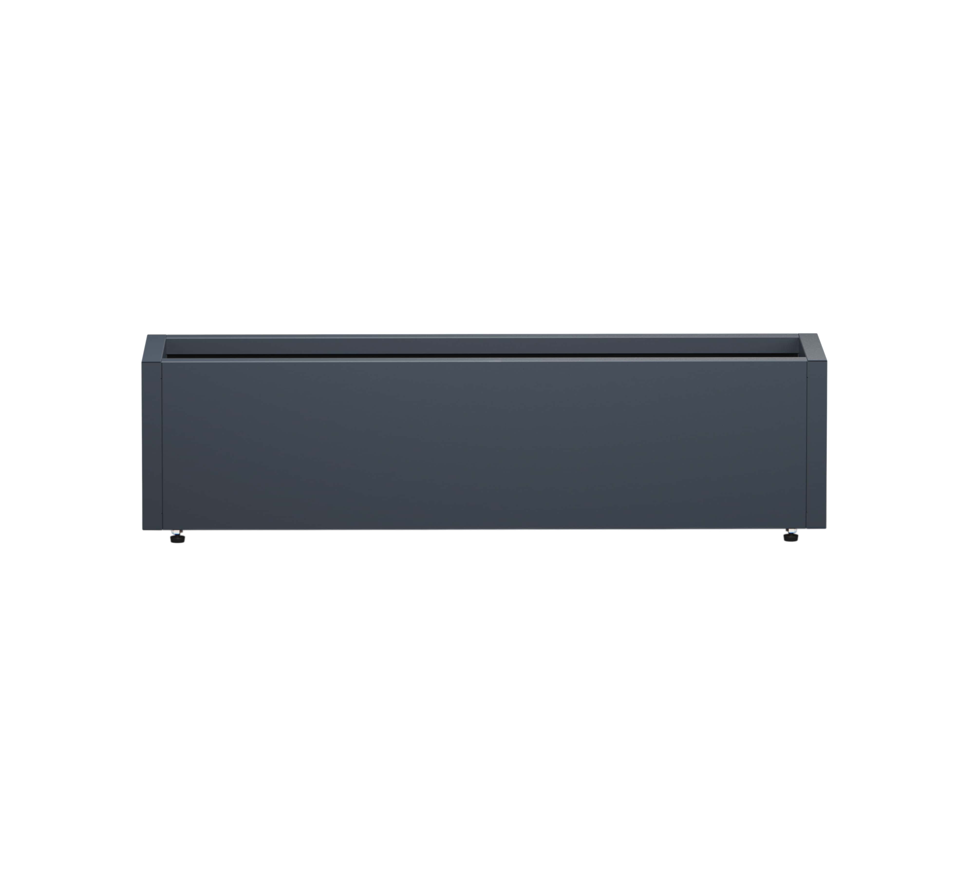 Herstera Garden Balcony L - Plantenbak Staal 100x25x25 cm - Antraciet