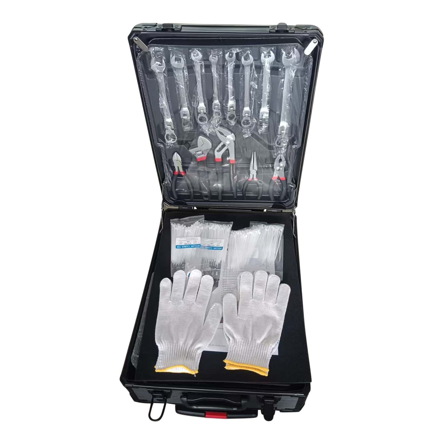 4toolz Blackline Gereedschapskoffer 1020-delig - ring-ratel sleutels