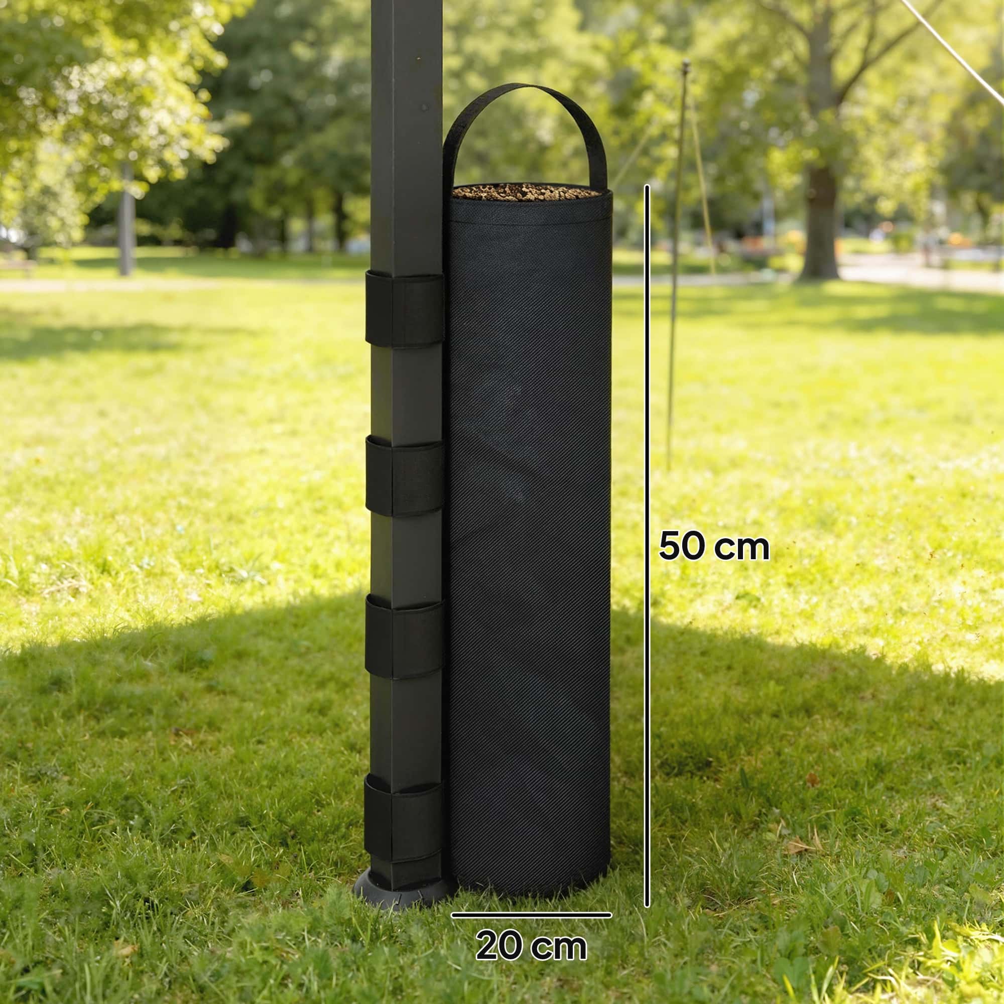 4goodz 8 stuks Partytent Verzwaring gewichten - 5 kg per stuk/40 kg totaal