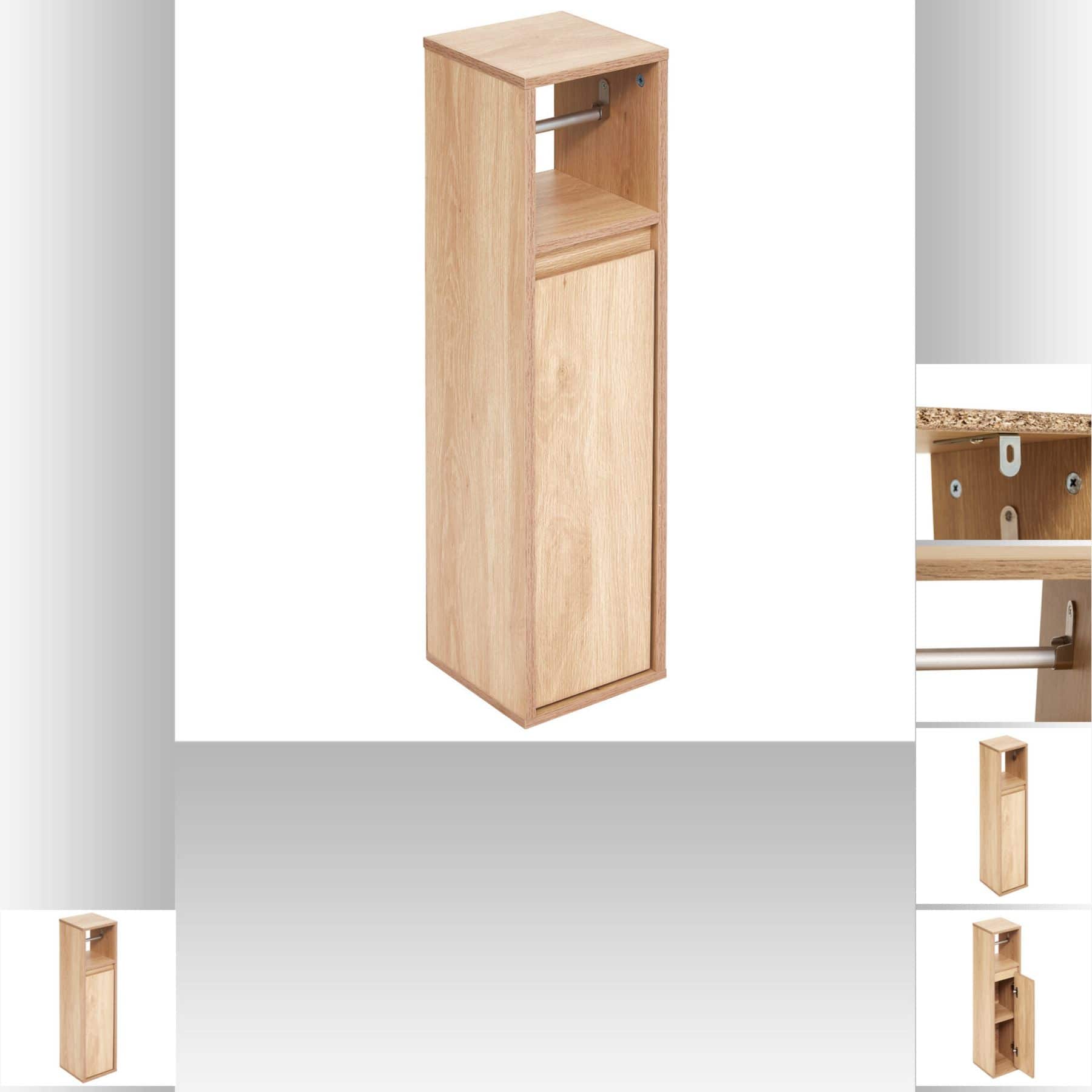 4goodz Abana Toiletrolhouder met Reserverol opbergruimte - Bruin 4goodz Abana Toiletrolhouder met Reserverol opbergruimte - Bruin