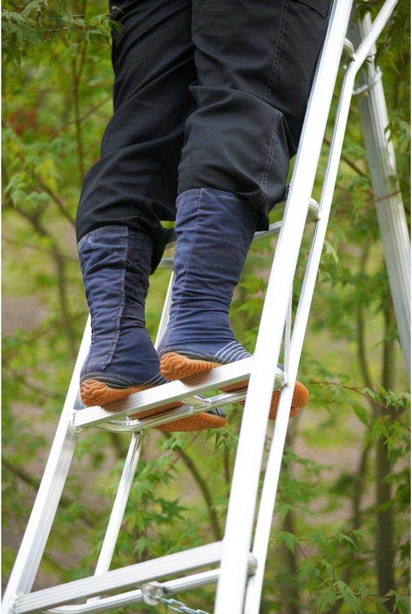 Niwaki Driepoot Tuinladder 360 cm Snoeiladder Tripod Ladder - Plukladder NW03600