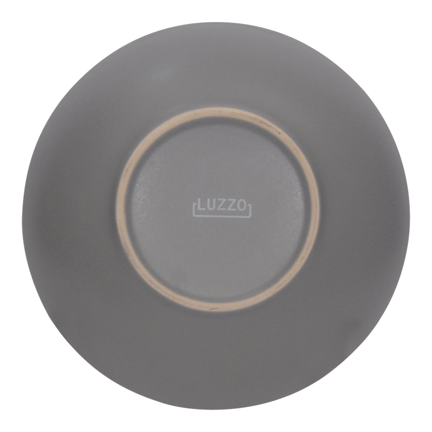 Luzzo® Serviesset Aland 6 persoons Aardewerk - 18-delig met Pastaborden - Mat Grijs
