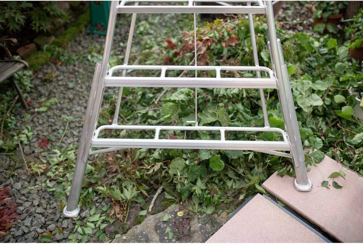 Niwaki 3-poot Tuinladder 270 cm in Hoogte Verstelbaar - Plukladder NW02700
