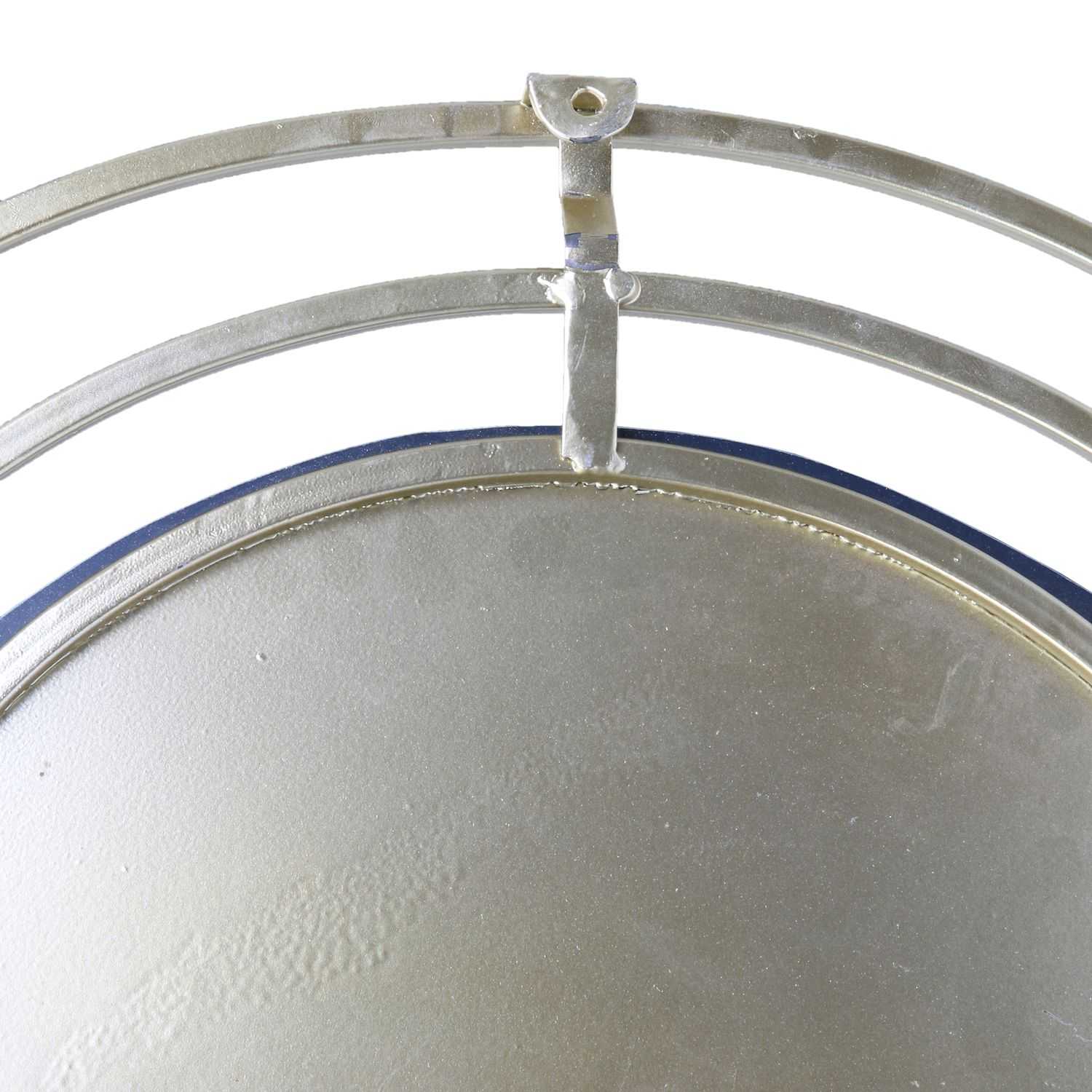 Wandspiegel Ovaal Artdeco Metaal 90x42 cm - Spiegel Goud