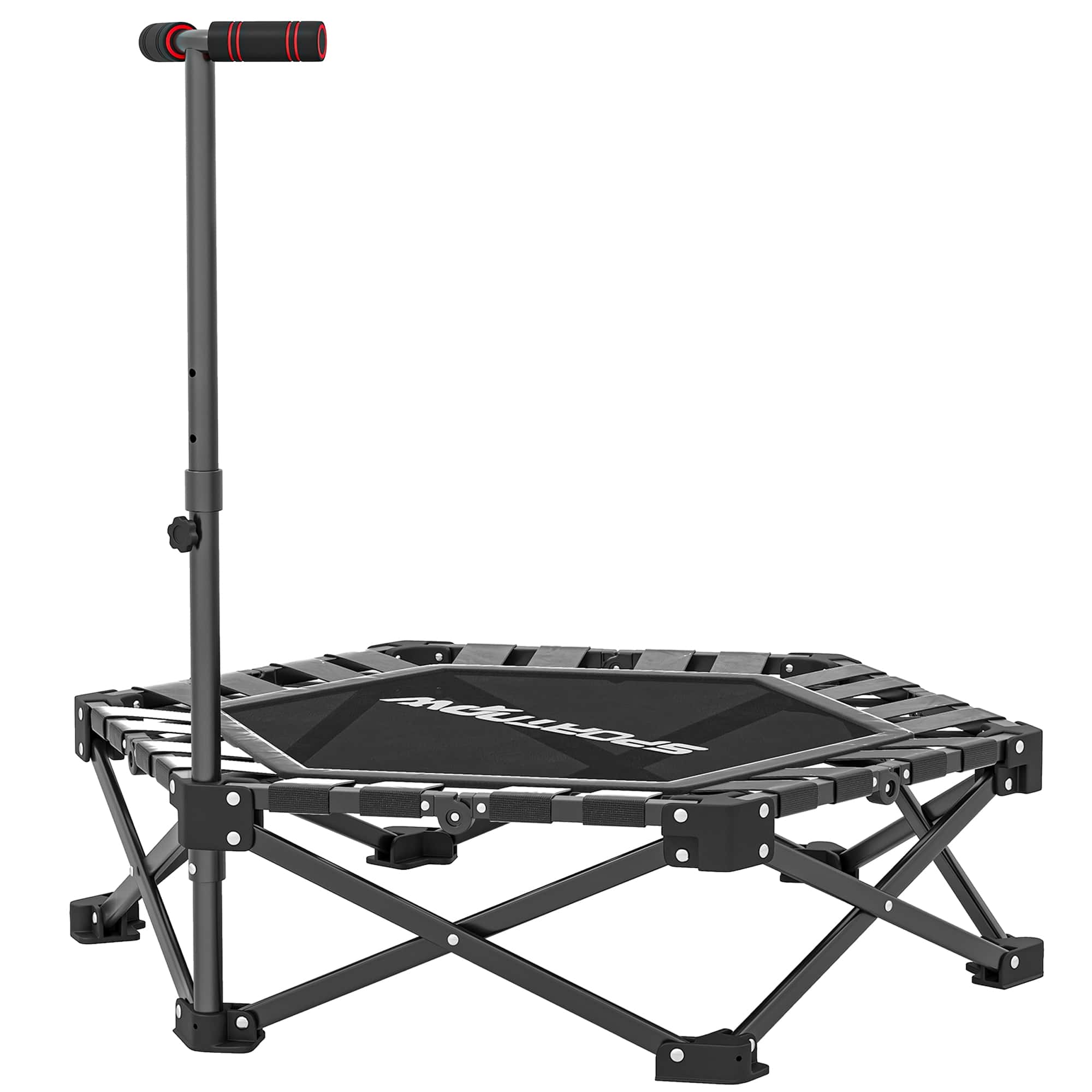 4goodz Fitnesstrampoline met verstelbare T-handgreep - tot 120 kg