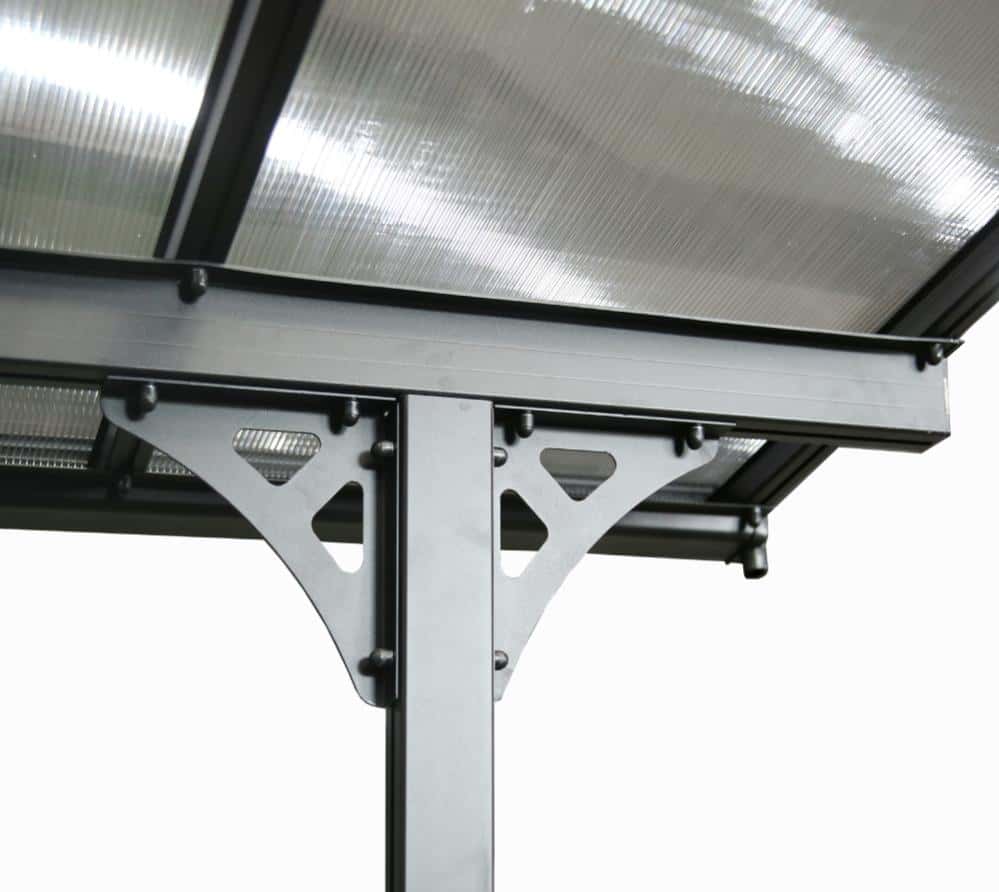 Westmann Bruce 435 - SI06106 Terrasoverkapping 435x300cm - Zwart