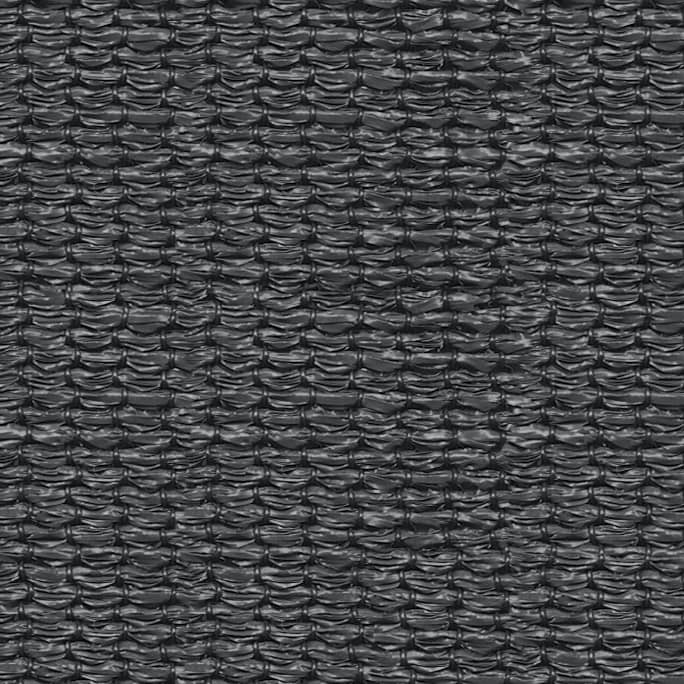 hanSe® Schaduwdoek Rechthoek Waterdoorlatend 6x8 m Zonnedoek Grijs