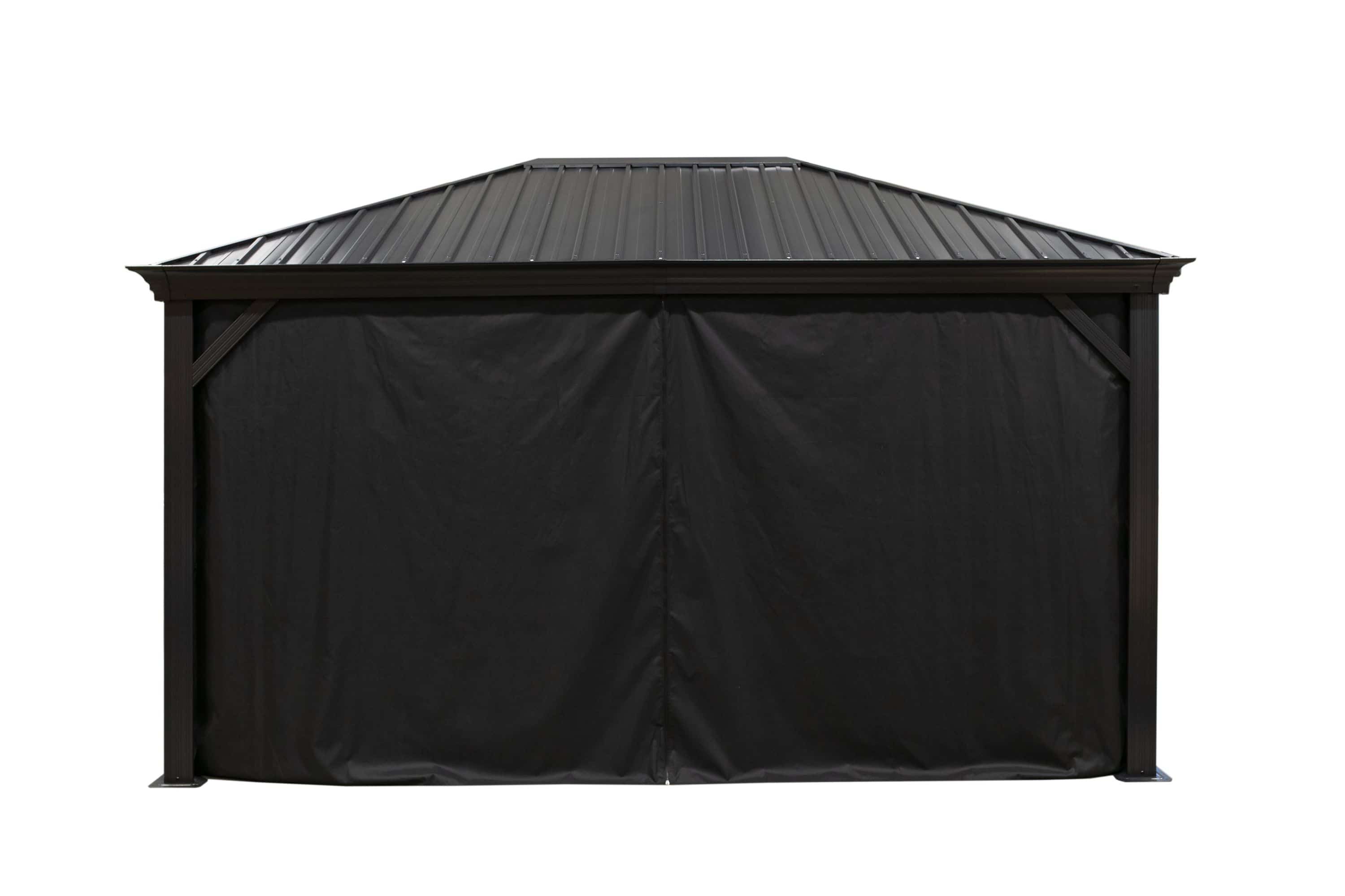 Sojag Aluminium paviljoen Marsala 1014 met klamboe 298x423x278 cm - Antraciet
