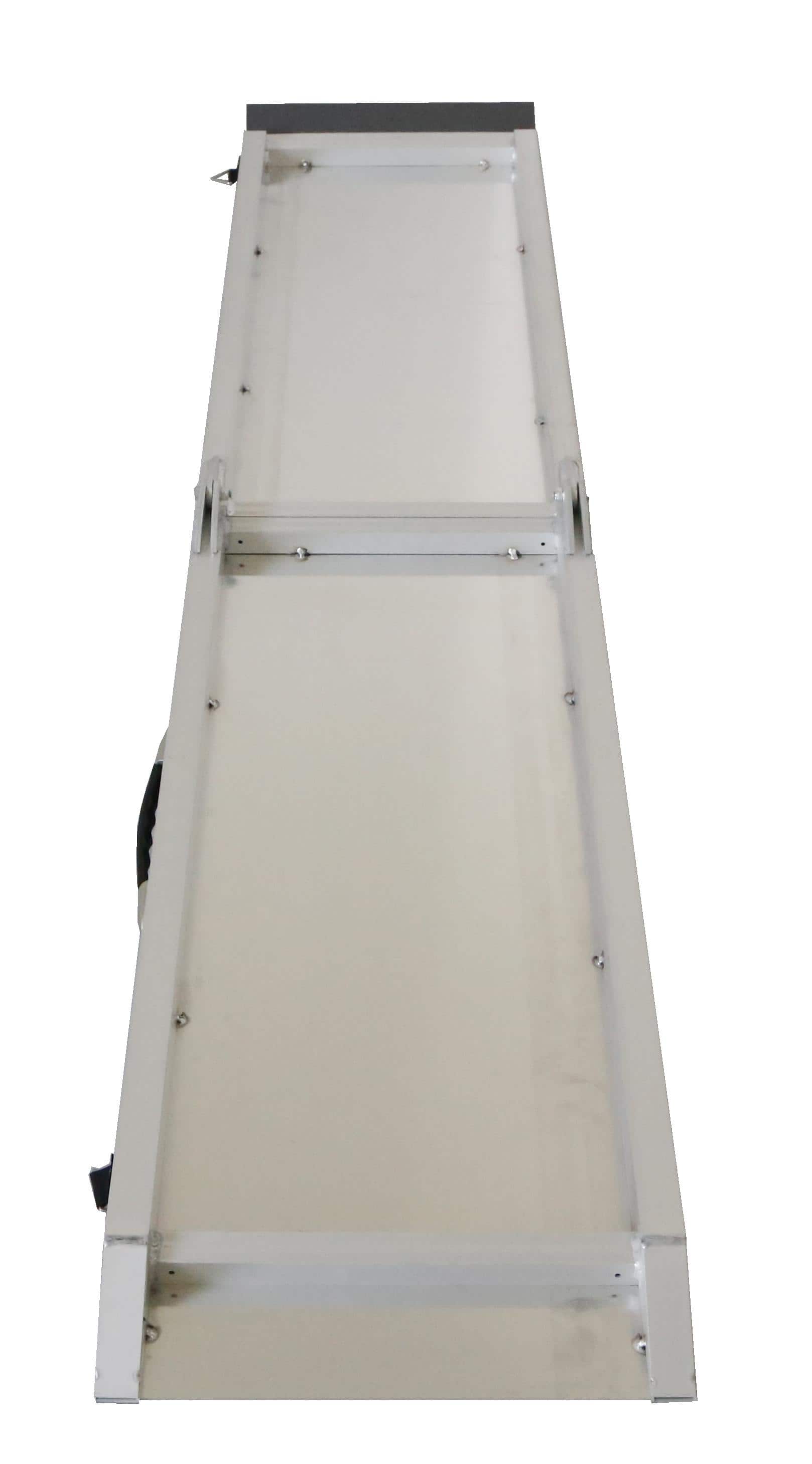 4animalz® hondenloopplank opvouwbaar - aluminum - 122x38x5cm - medium