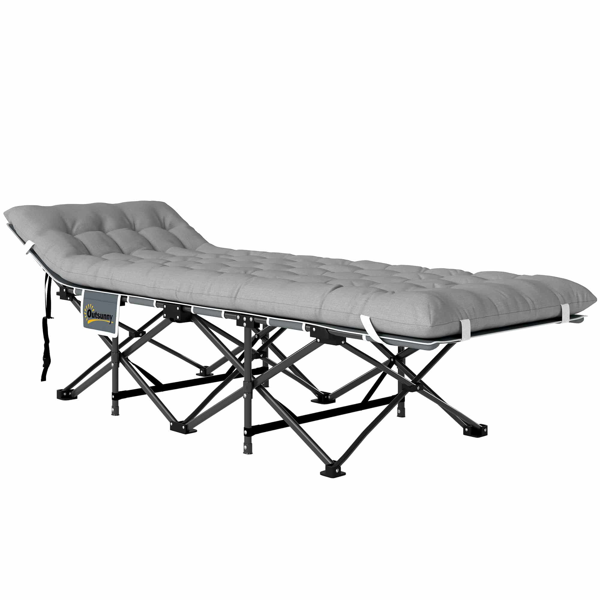 4goodz Veldbed Campingbed met Matras tot 150 kg gebruikersgewicht