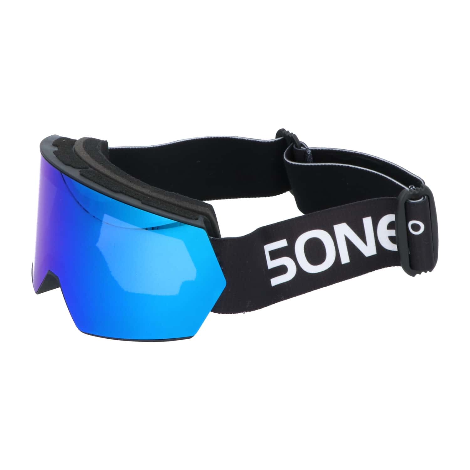 5one® Alpine 6 Blue Black Medium Skibril - zwart montuur - 2 lenzen