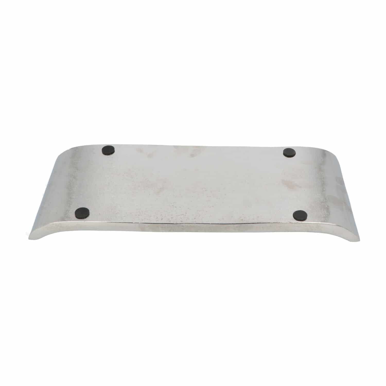 4goodz Zilveren Decoratieve Dienbladen Set – 2 Stuks Aluminium